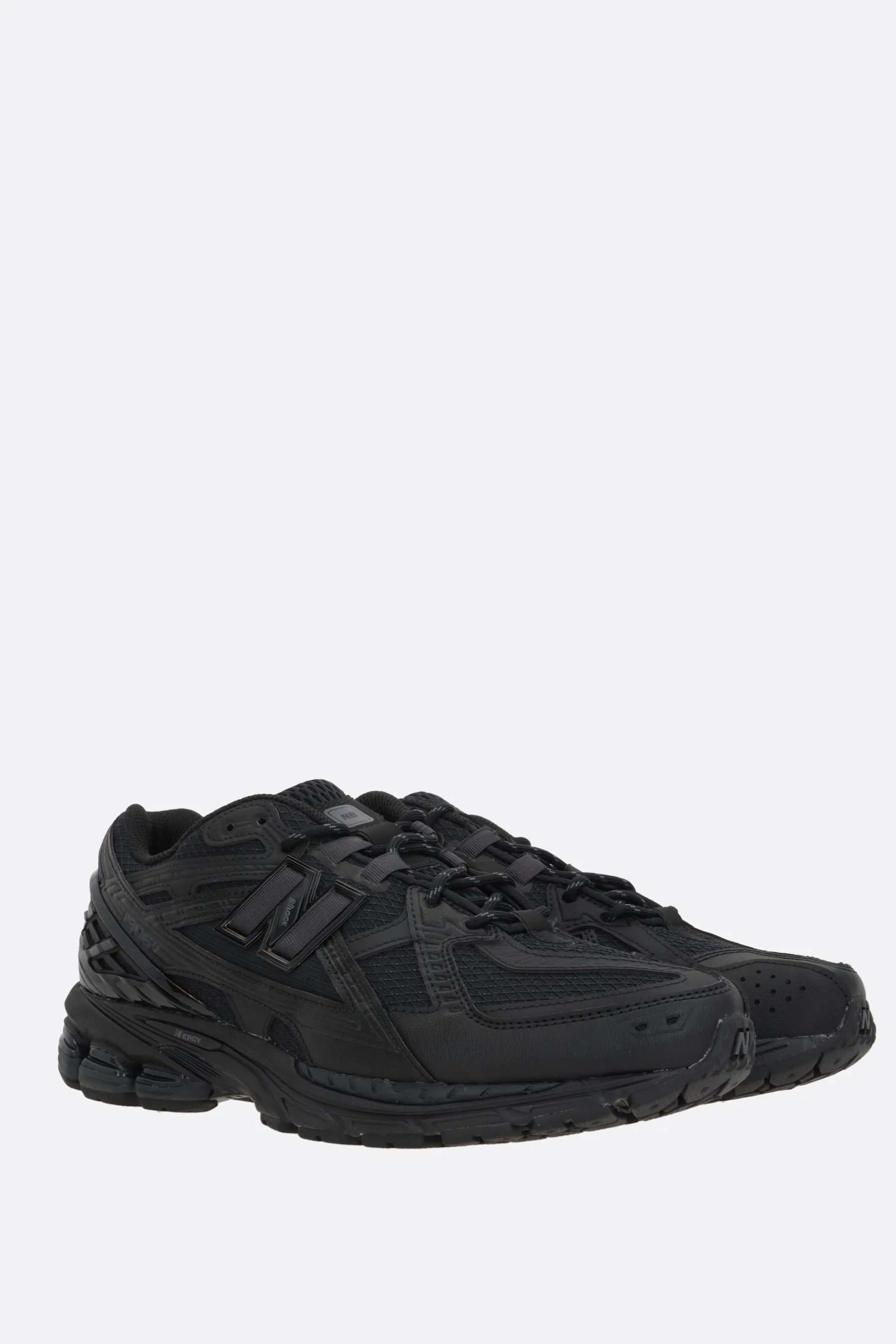 1906 Utility mesh and faux leather sneakers