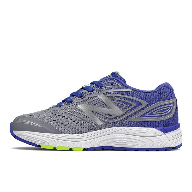 880v7 - Steel with Pacific Blue and Lime - Kids