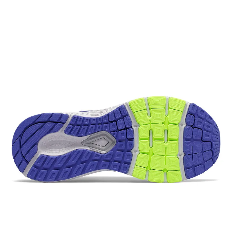 880v7 - Steel with Pacific Blue and Lime - Kids
