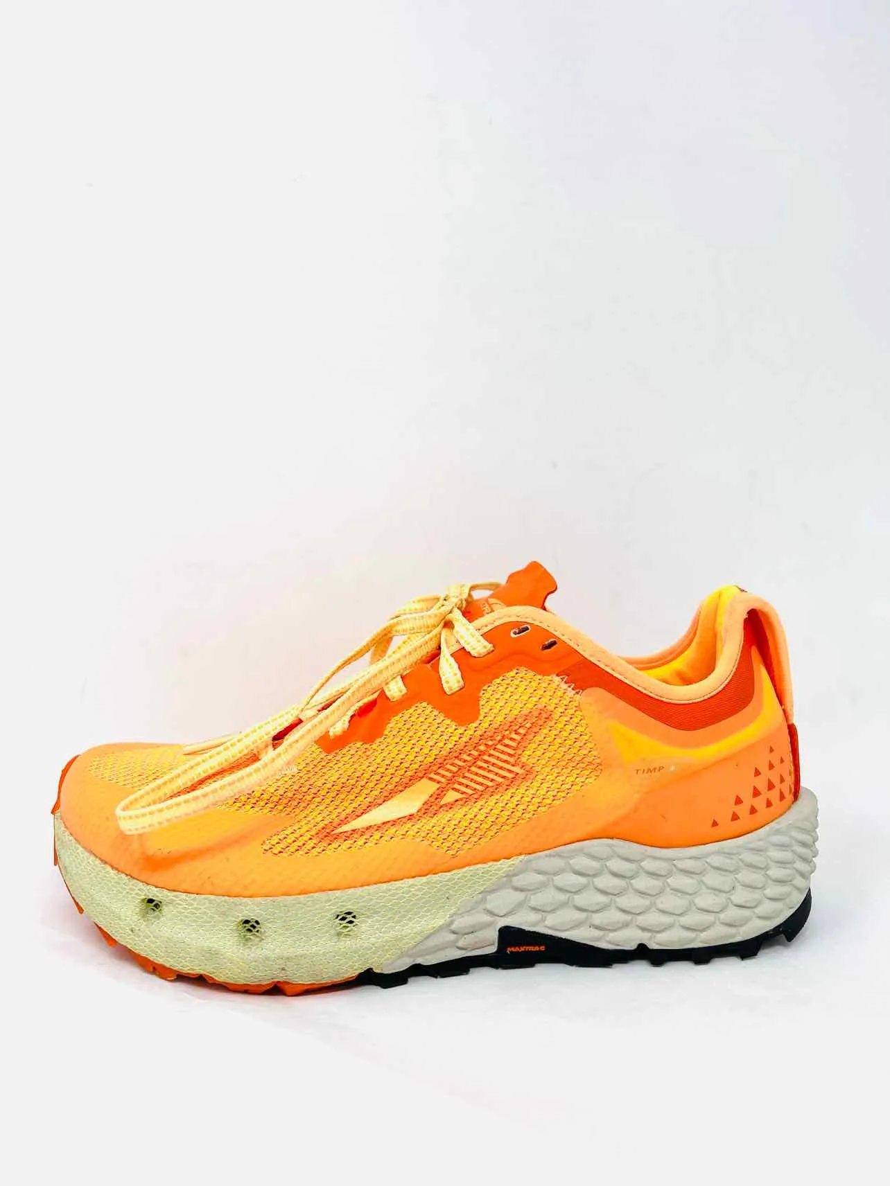 Altra Size 6 Orange/yellow Lace up Mesh Shoes Sneakers