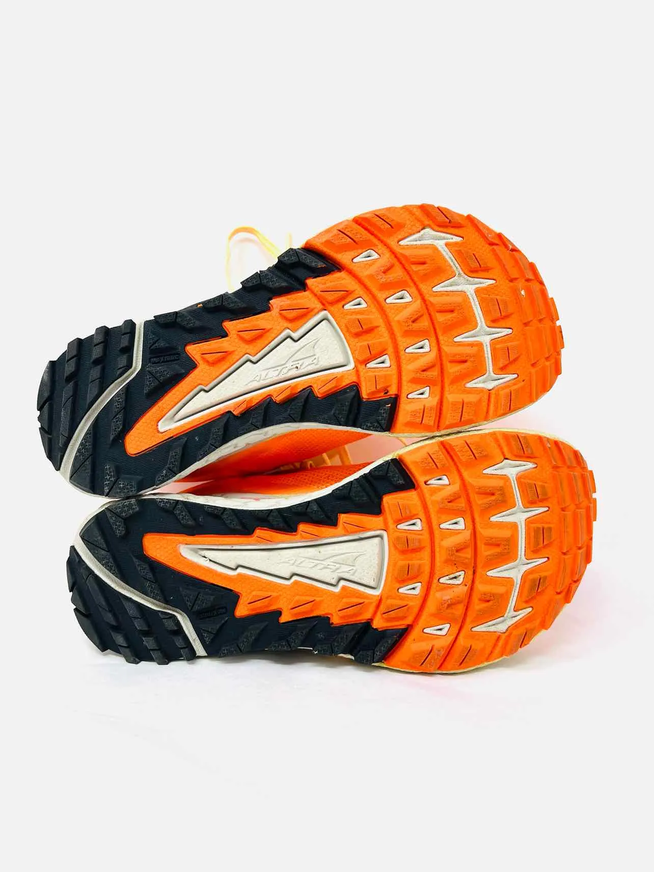Altra Size 6 Orange/yellow Lace up Mesh Shoes Sneakers