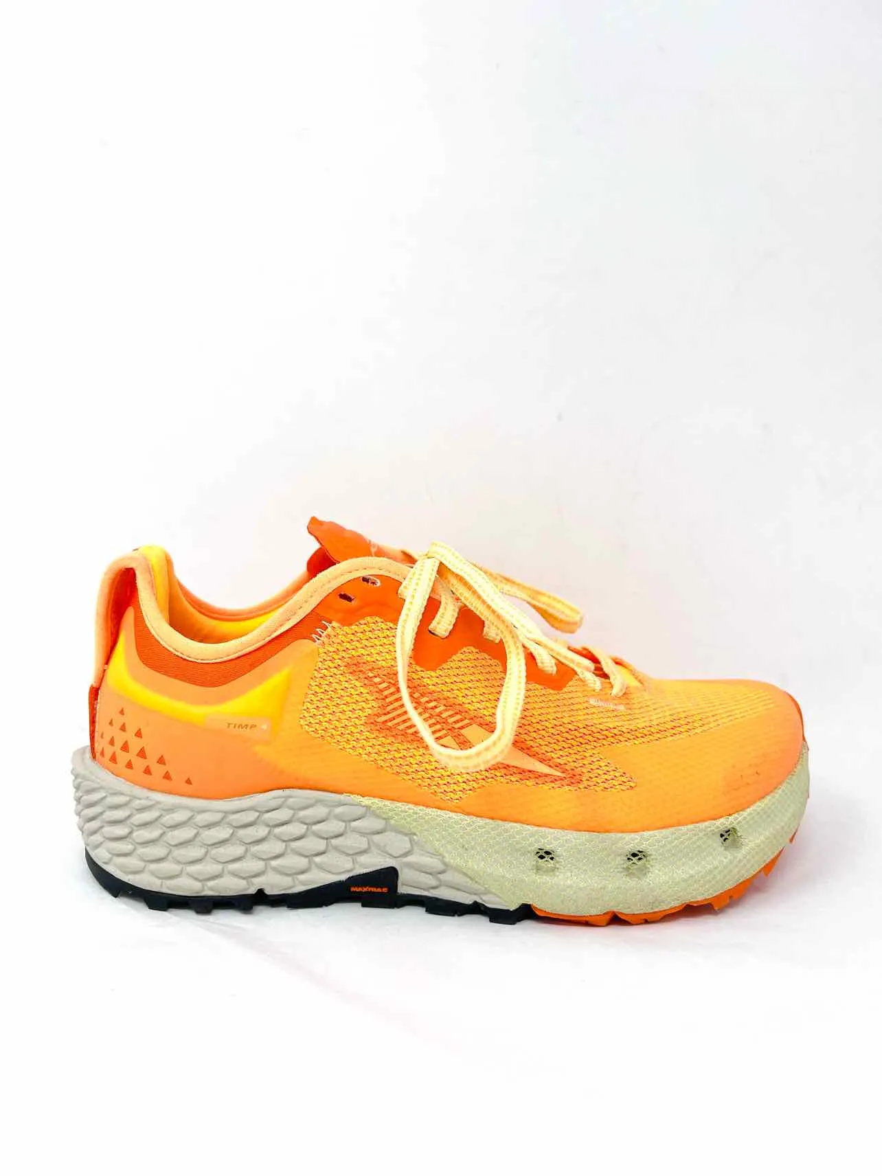 Altra Size 6 Orange/yellow Lace up Mesh Shoes Sneakers