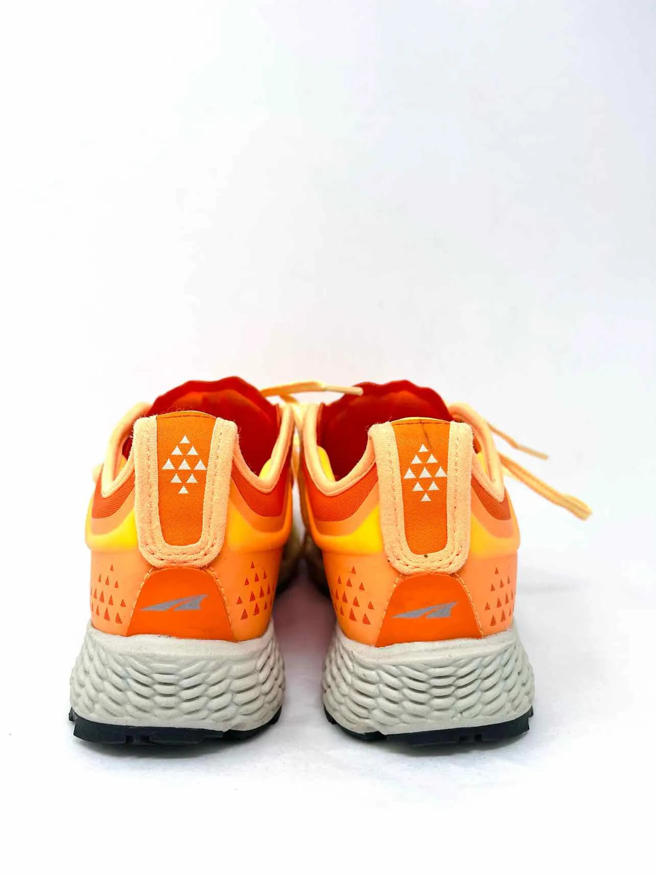 Altra Size 6 Orange/yellow Lace up Mesh Shoes Sneakers