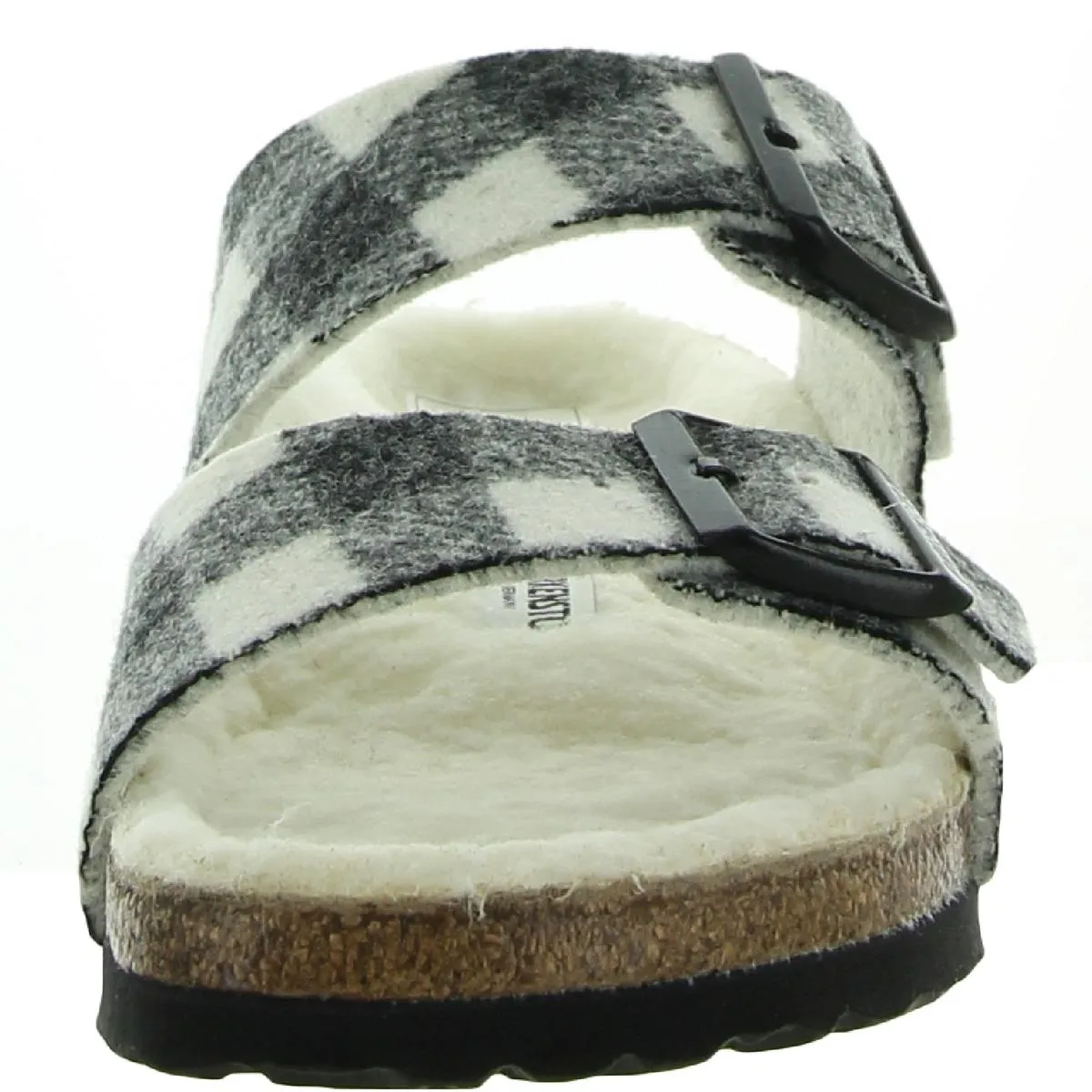 Arizona Rivet Womens Wool Casual Slide Sandals