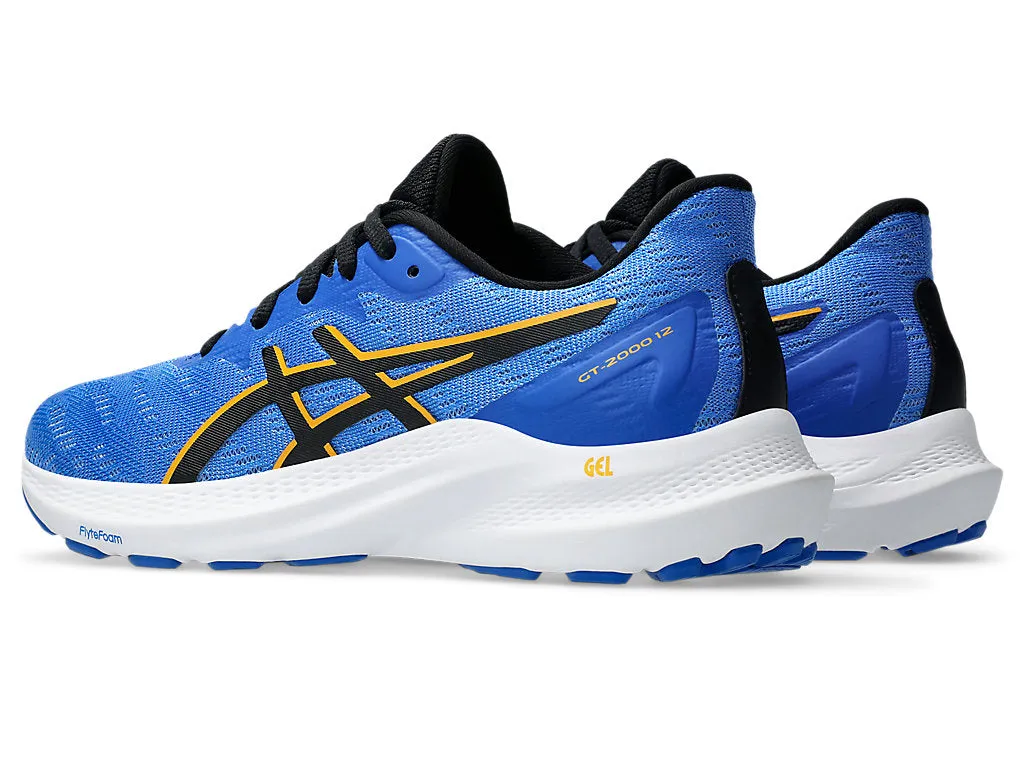 Asics Gt-2000 12 GS - Illusion Blue/Black (Kids) Asics Shoes