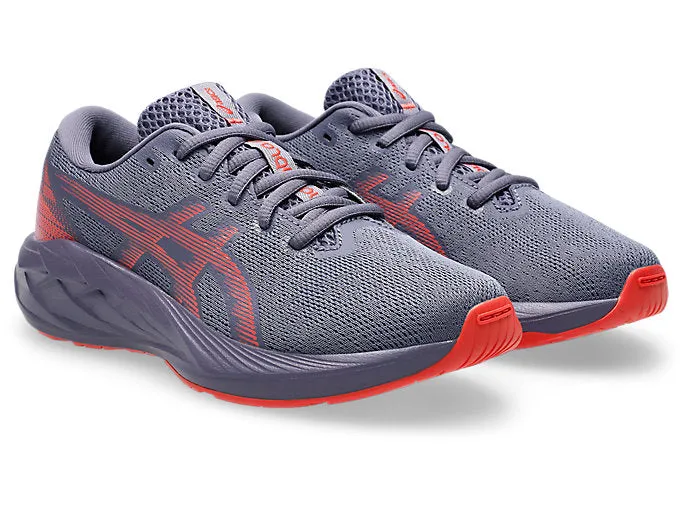 Asics Novablast 5 (GS) - Greyish Purple/Coral Reef (Kids) Asics Shoes