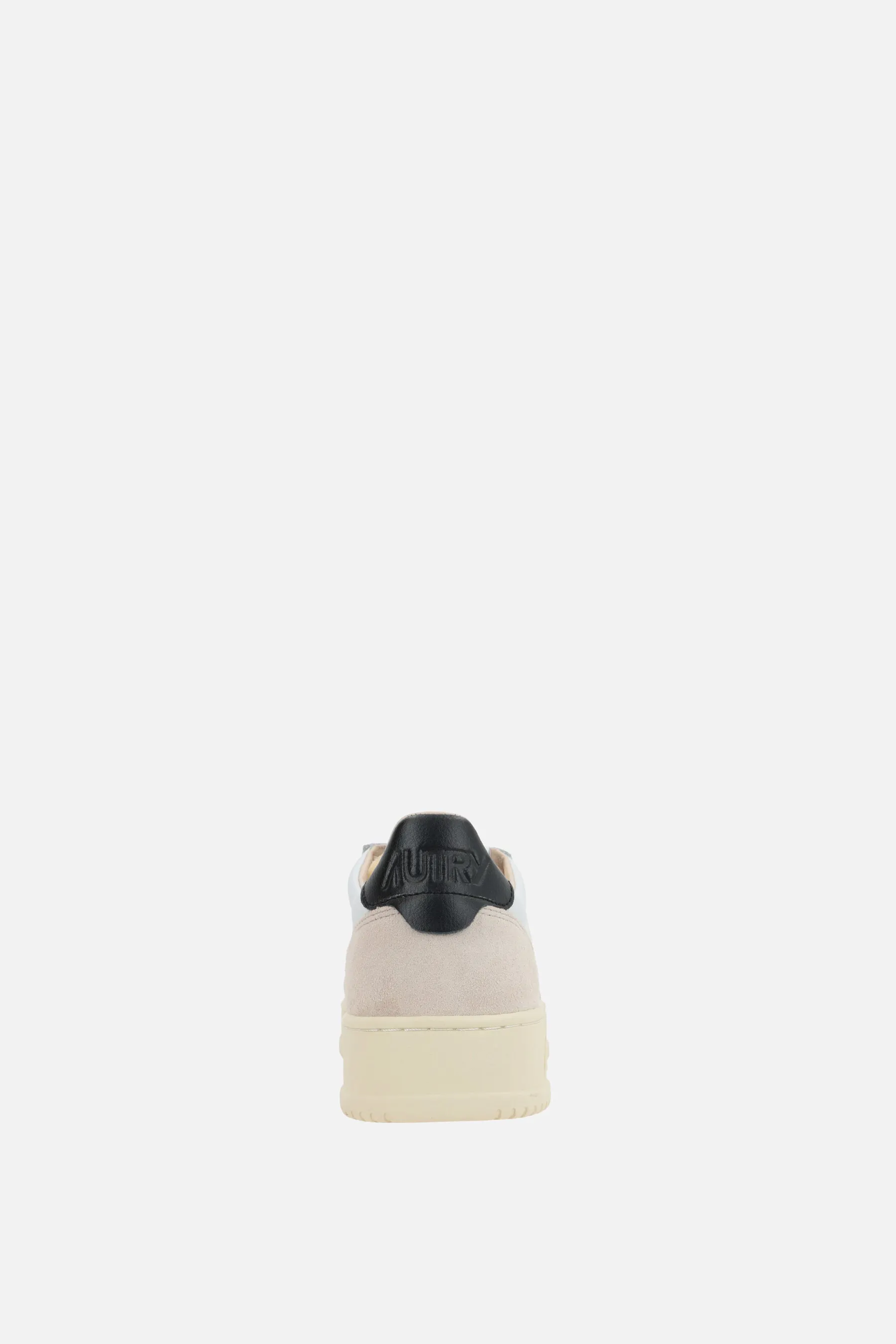 Autry Medalist sneaker in smooth leather and suede