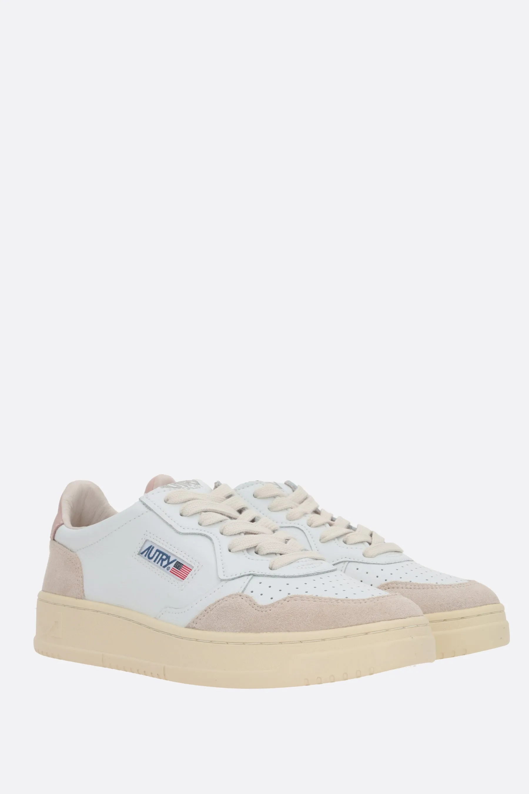 Autry Medalist sneakers in smooth leather and suede