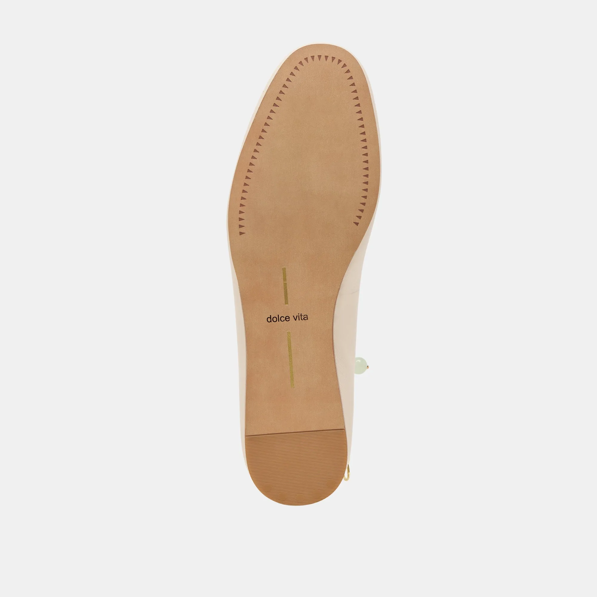 BAIDEN BALLET FLATS BONE LEATHER