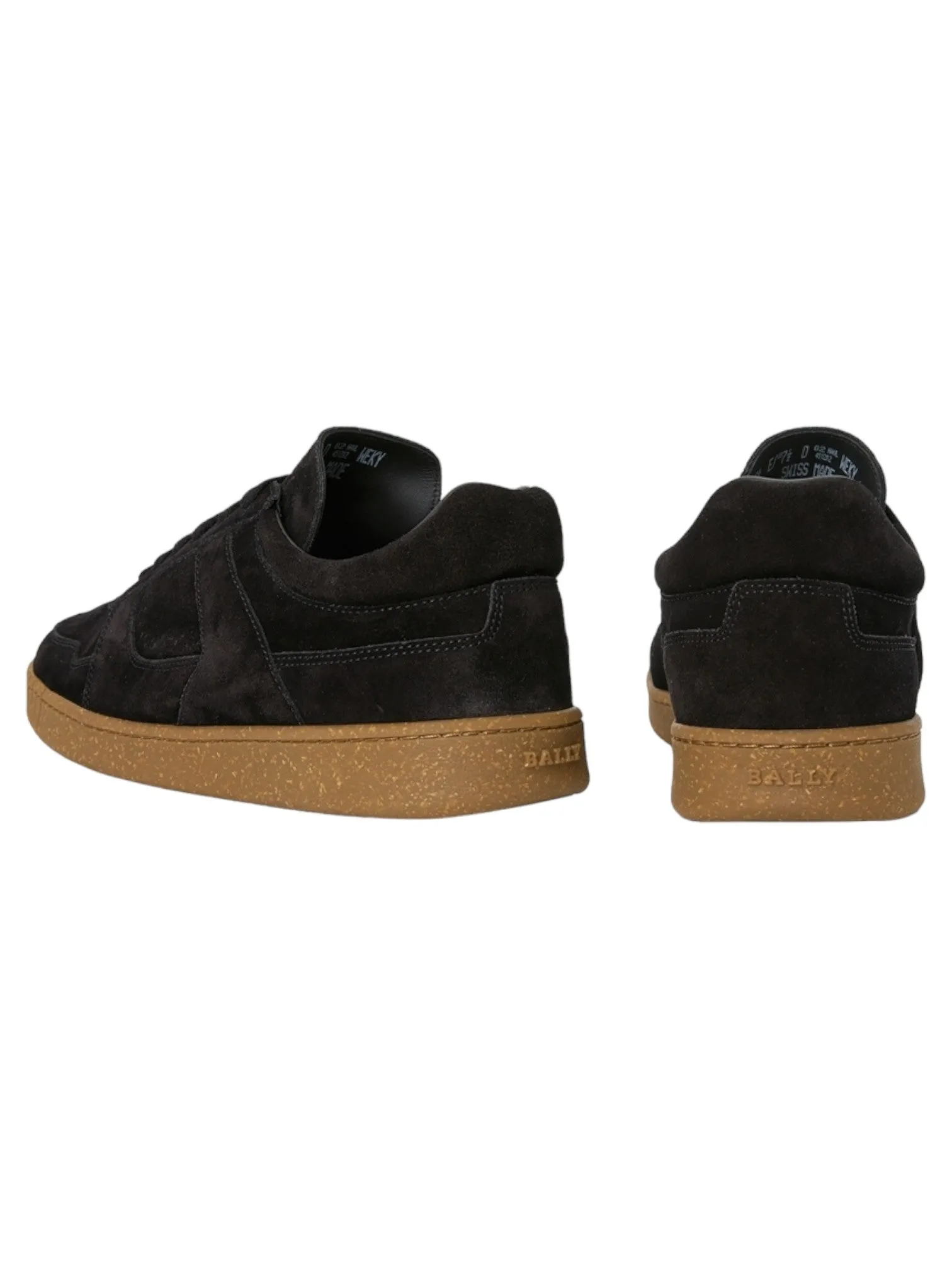 Bally Weky Men's 6303320 Black Suede Sneakers