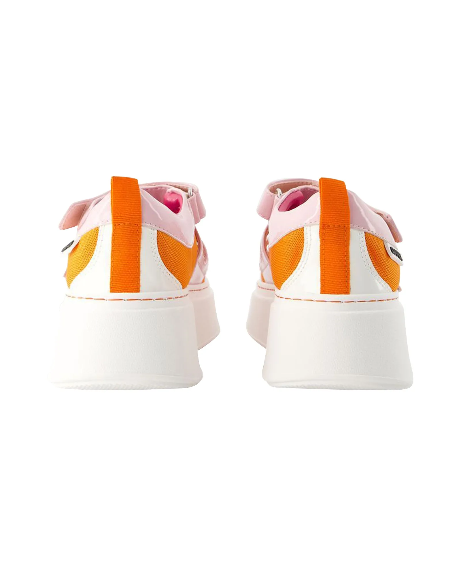 Baskina Sneakers - Carel - Leather - Orange/Pink
