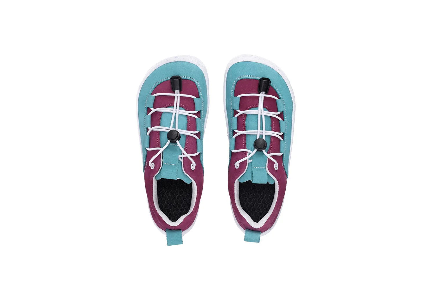 Be Lenka Kids barefoot sneakers - Xplorer - Light Teal & Plum Shoes_Be Lenka_Footwear