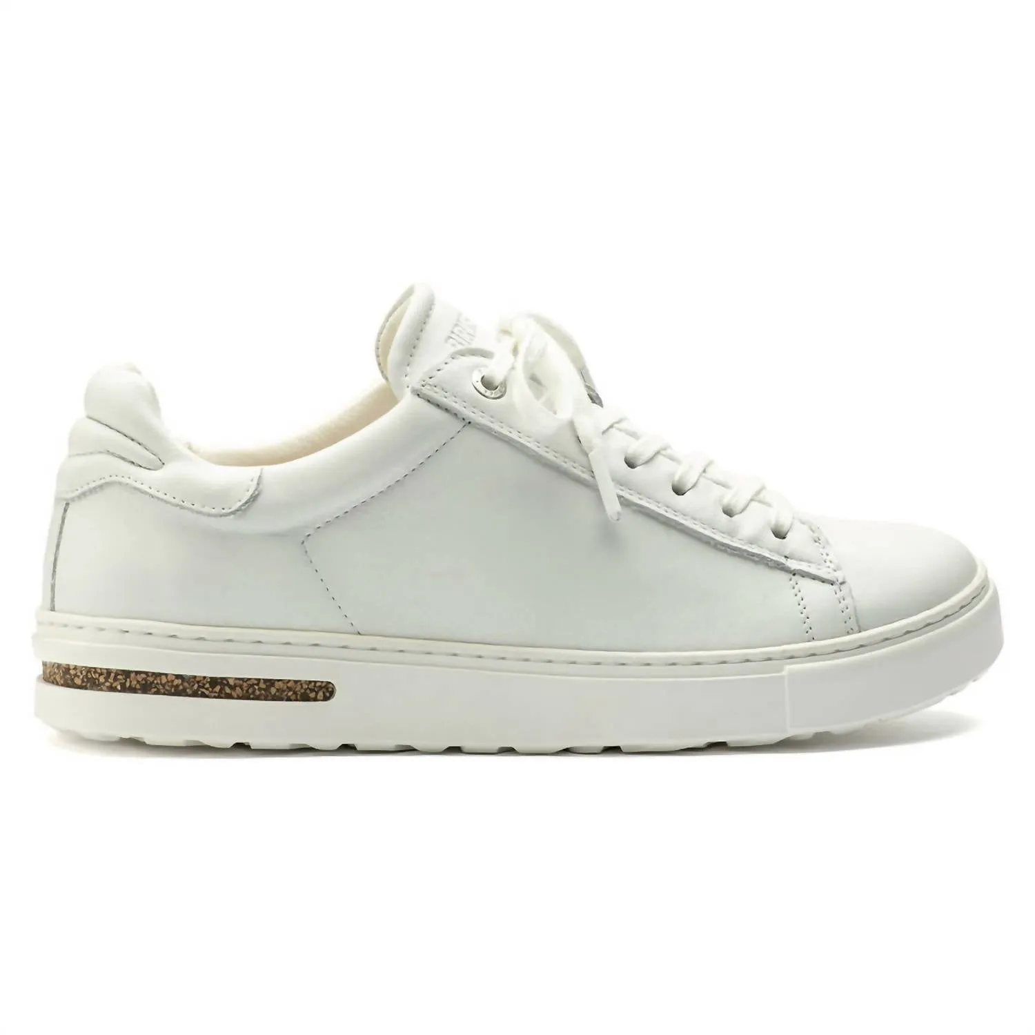 Bend Leather Sneaker In White
