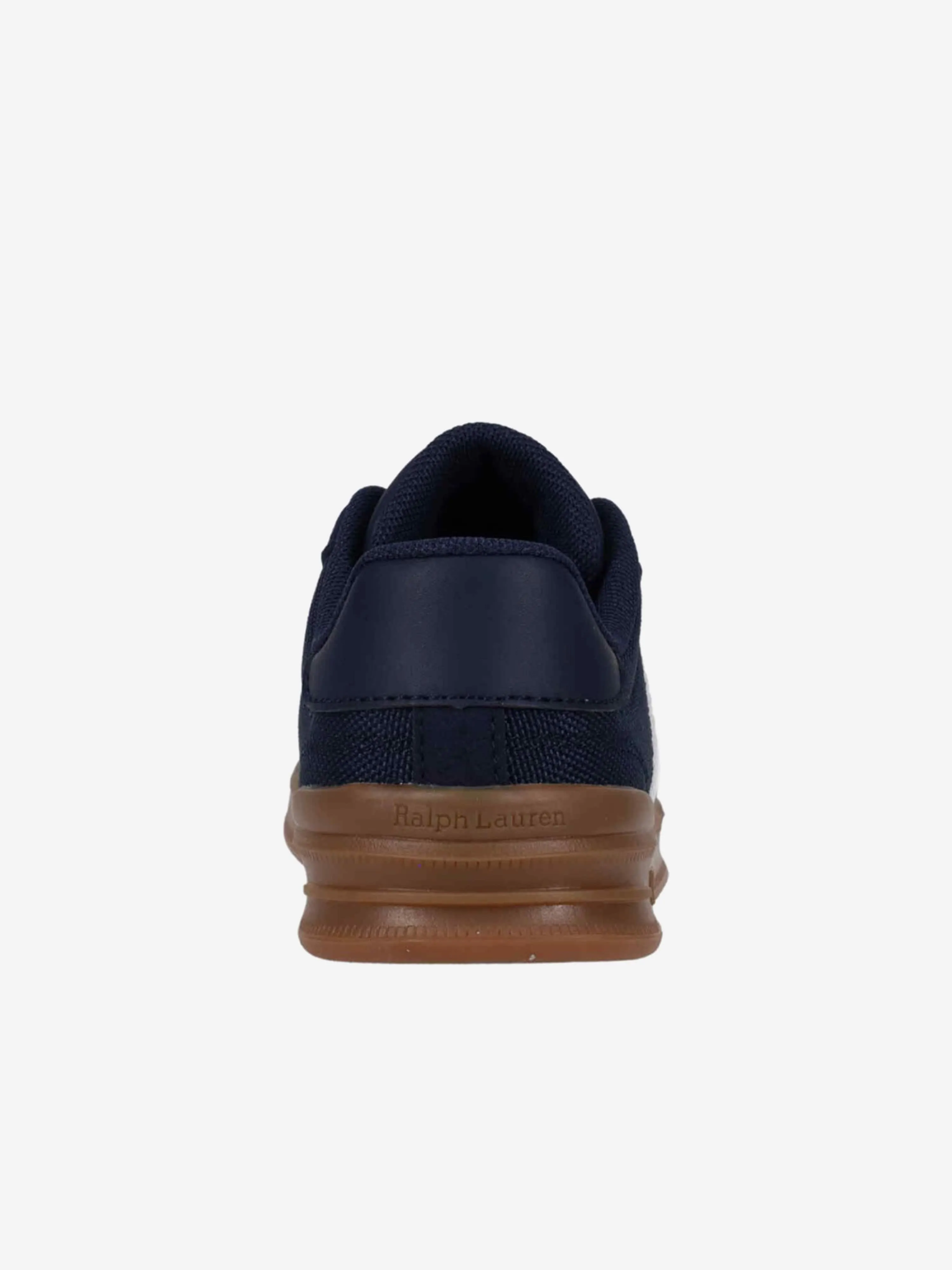 Boys Heritage Court III T-Toe Trainers in Navy
