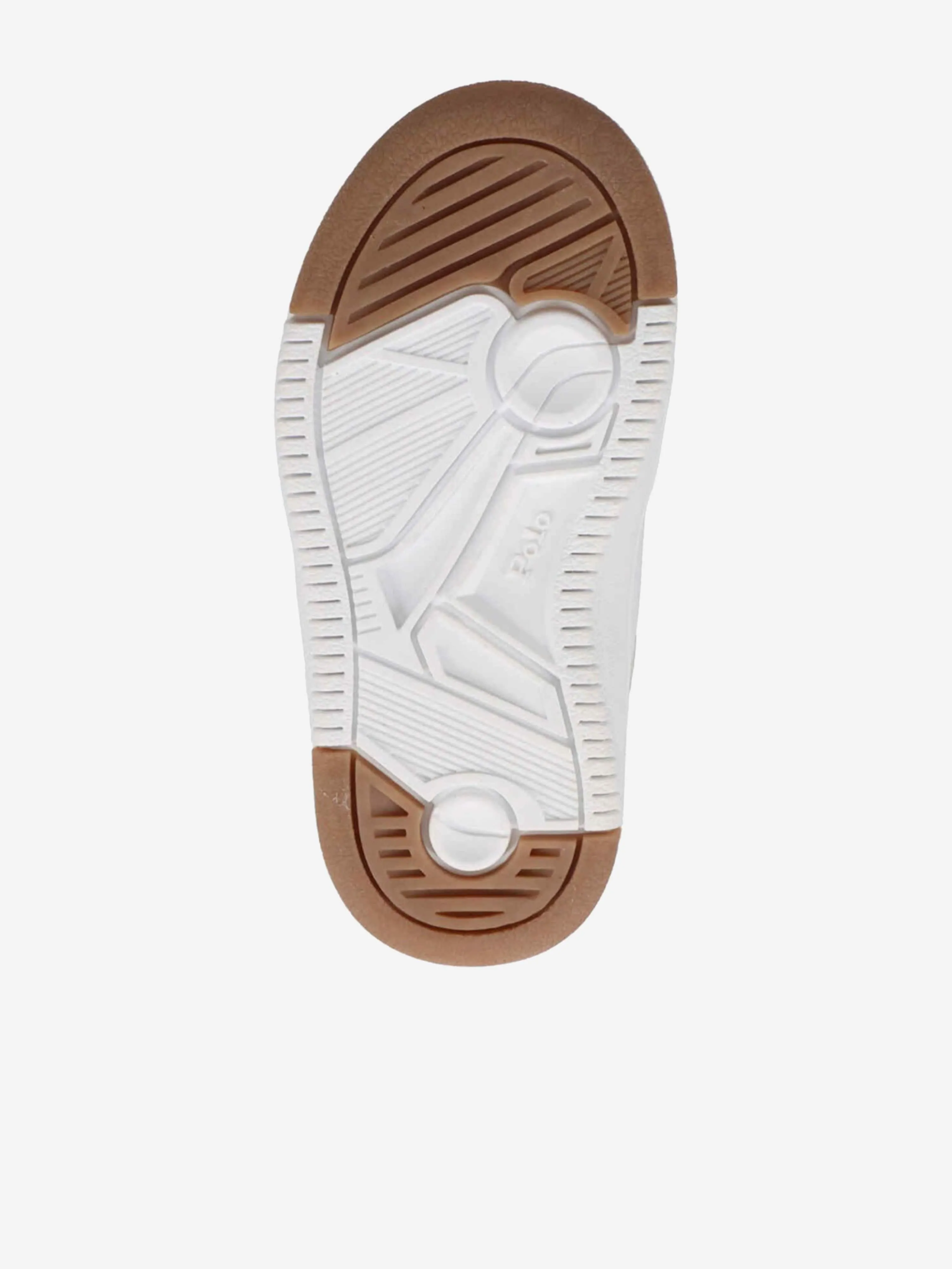Boys Masters Court PS Trainers in Beige