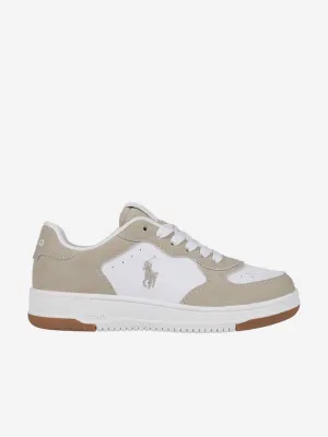 Boys Masters Court Trainers in Beige