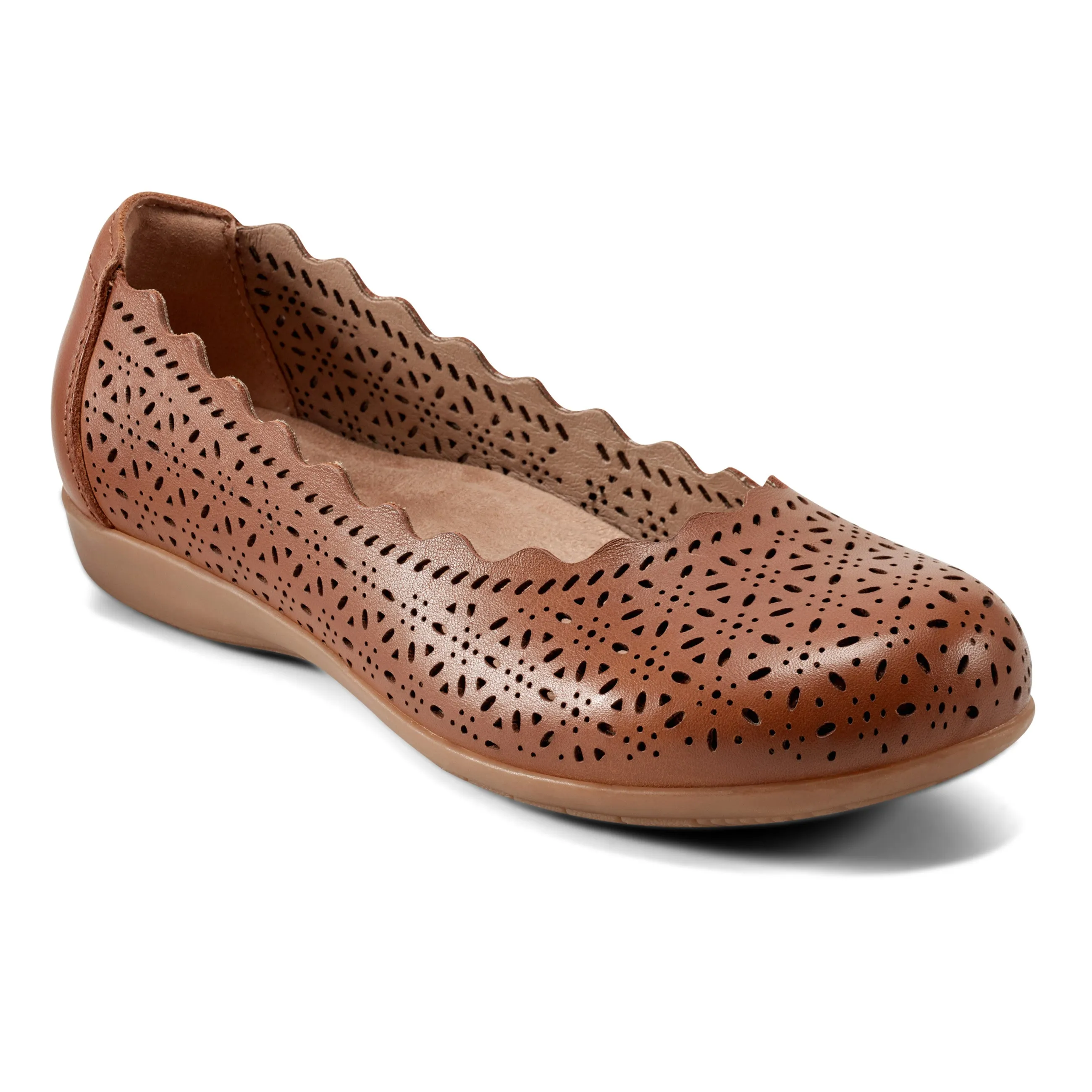 Bria Round Toe Casual Slip-on Ballet Flats