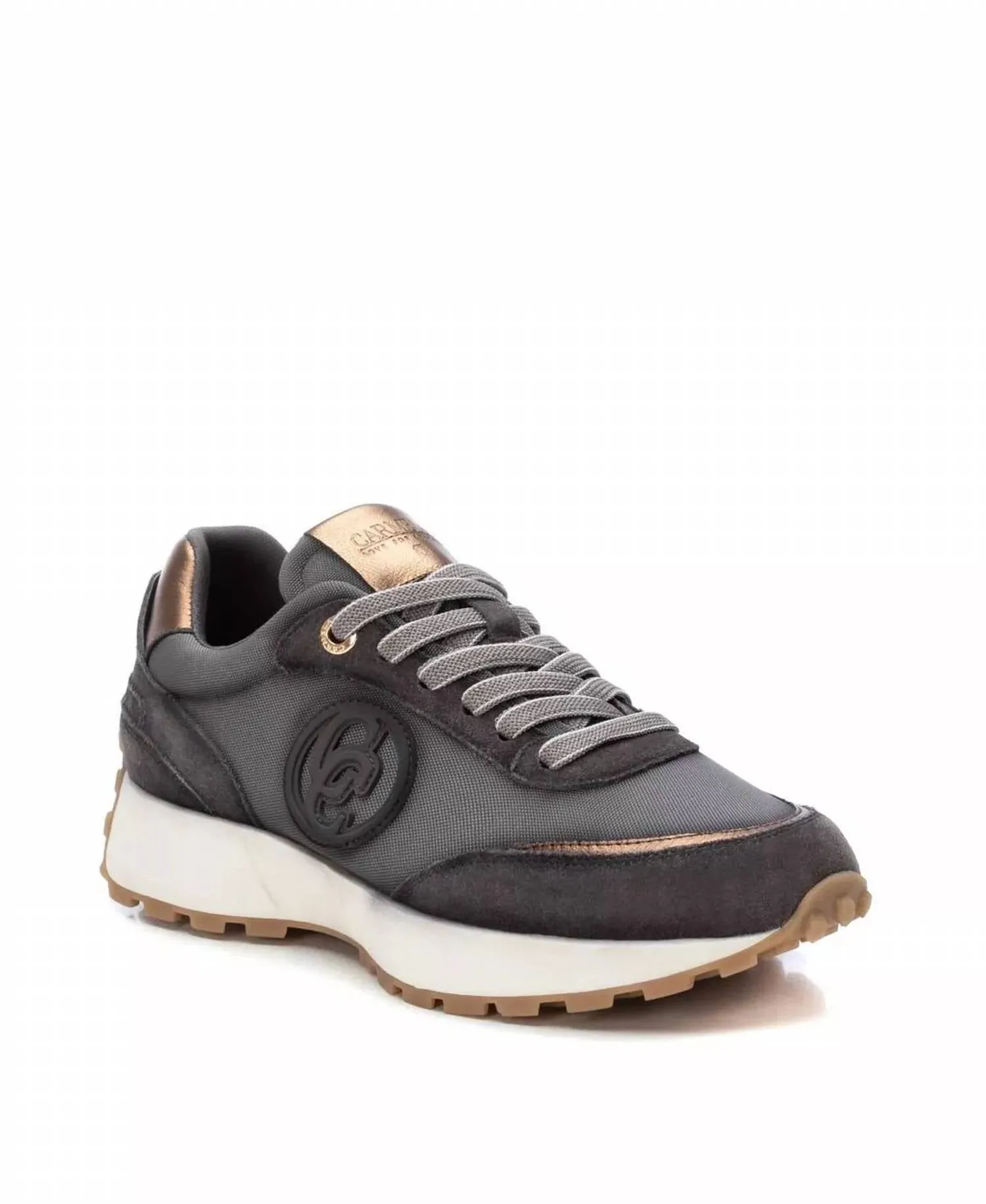 Carmela Collection Casual Sneakers In Grey