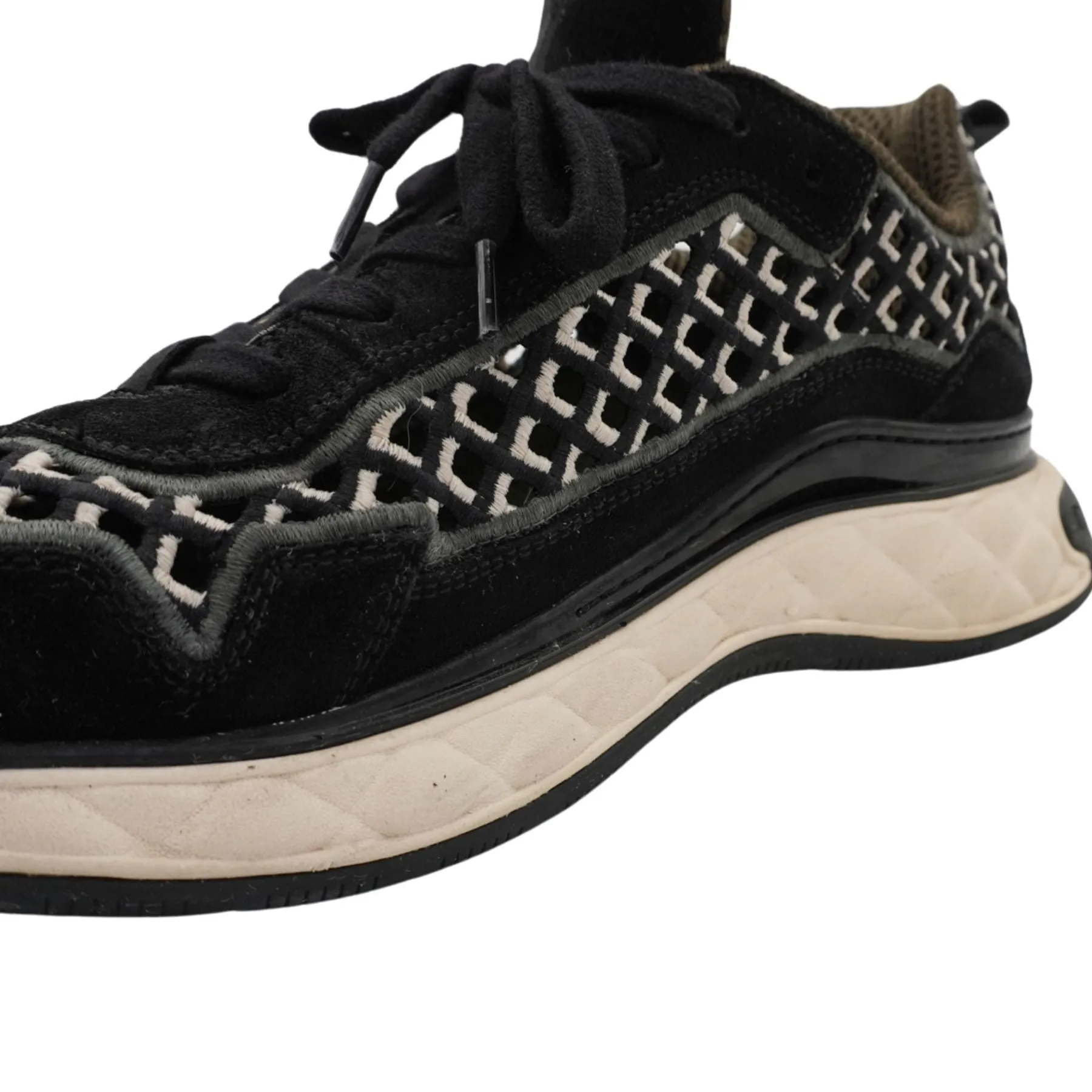 Chanel Cutout Sneakers - Unisex 42