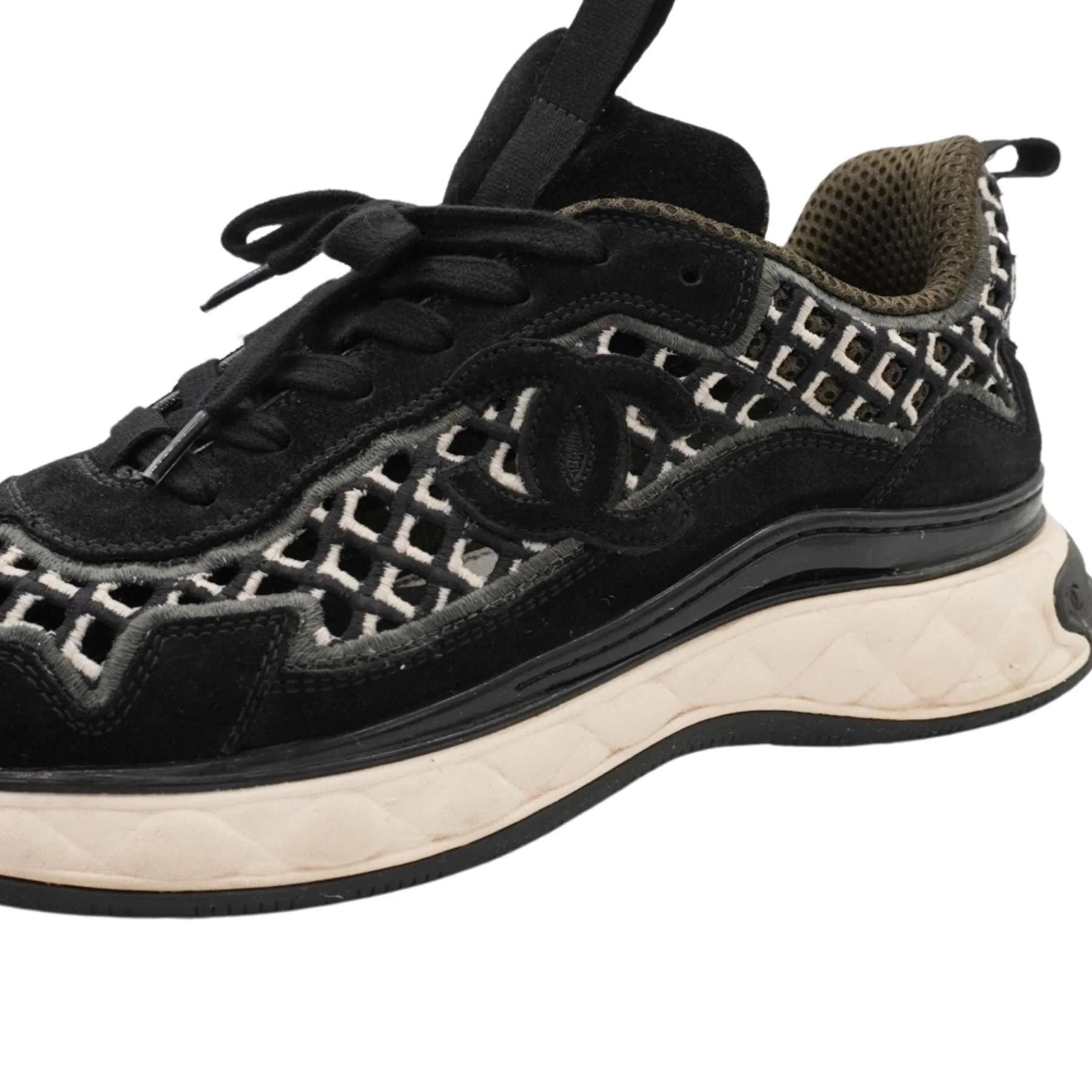 Chanel Cutout Sneakers - Unisex 42