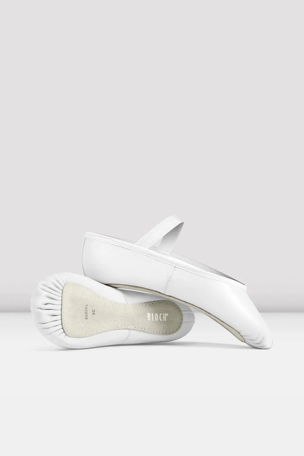 Childrens Dansoft Leather Ballet Shoes