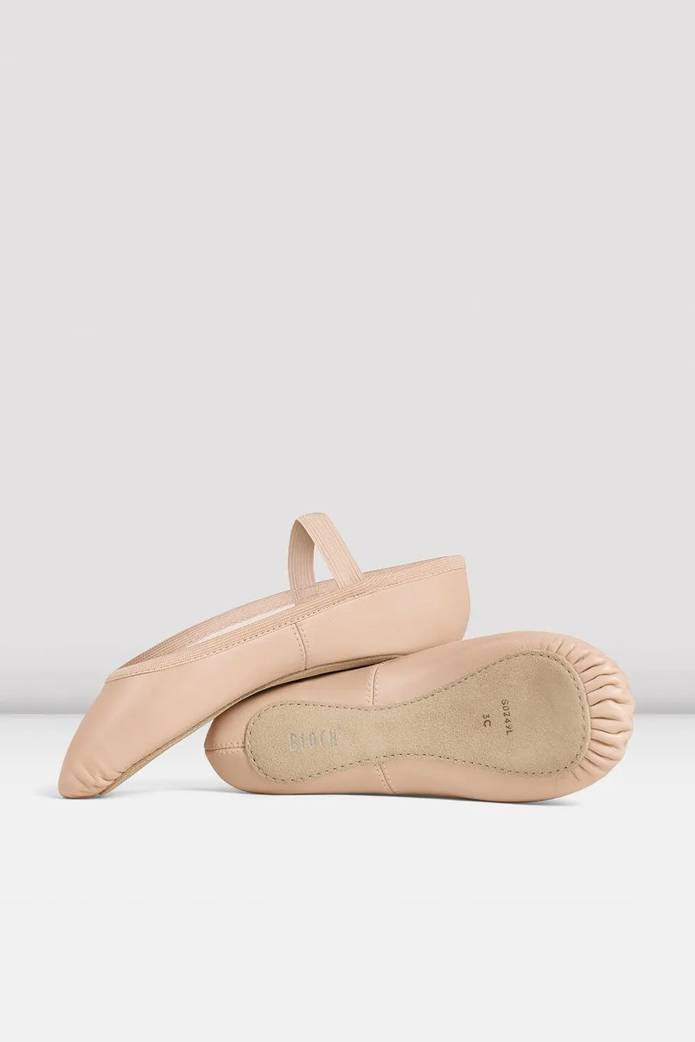 Childrens Giselle Leather Ballet Shoes