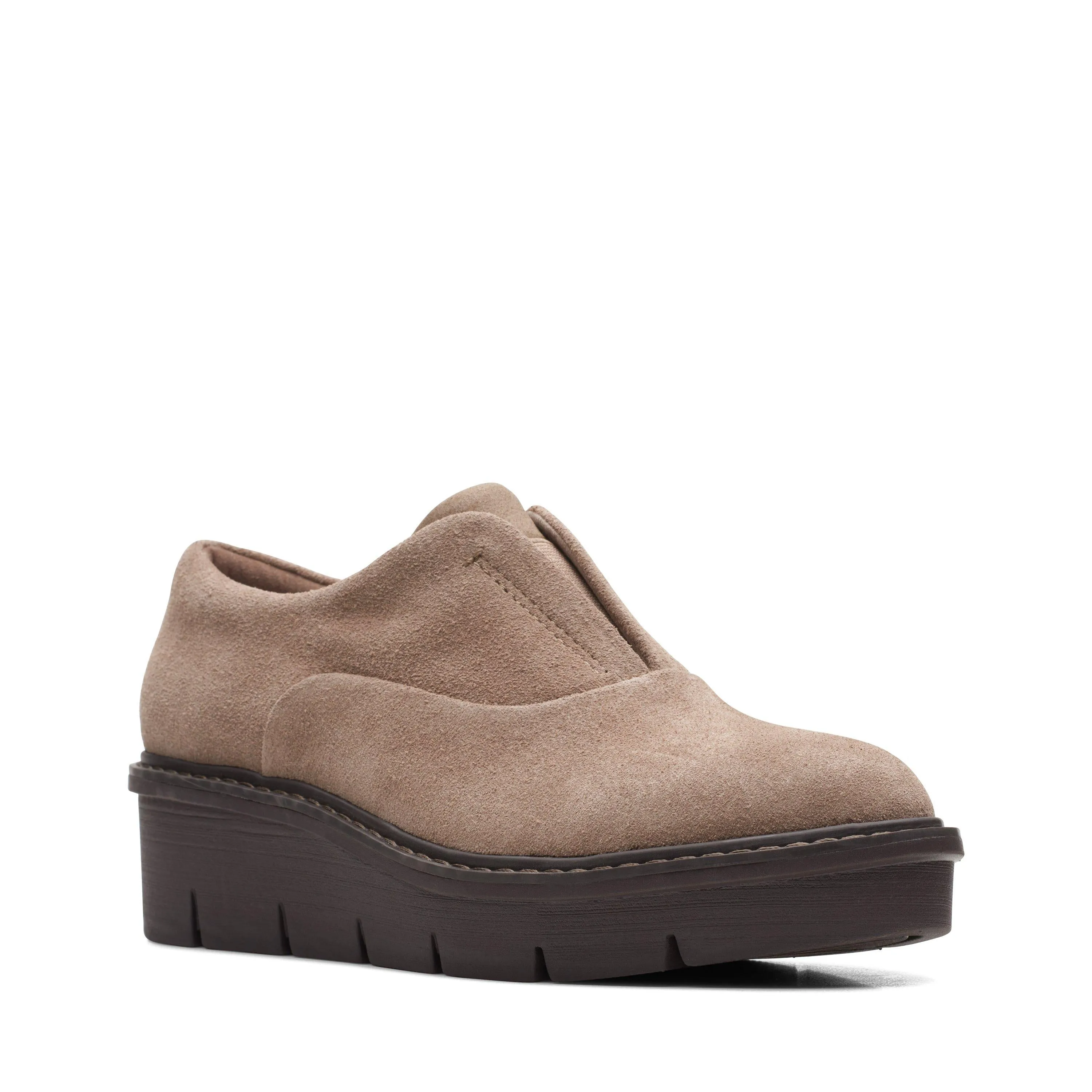 Clarks Airabell Sky in Grey Suede