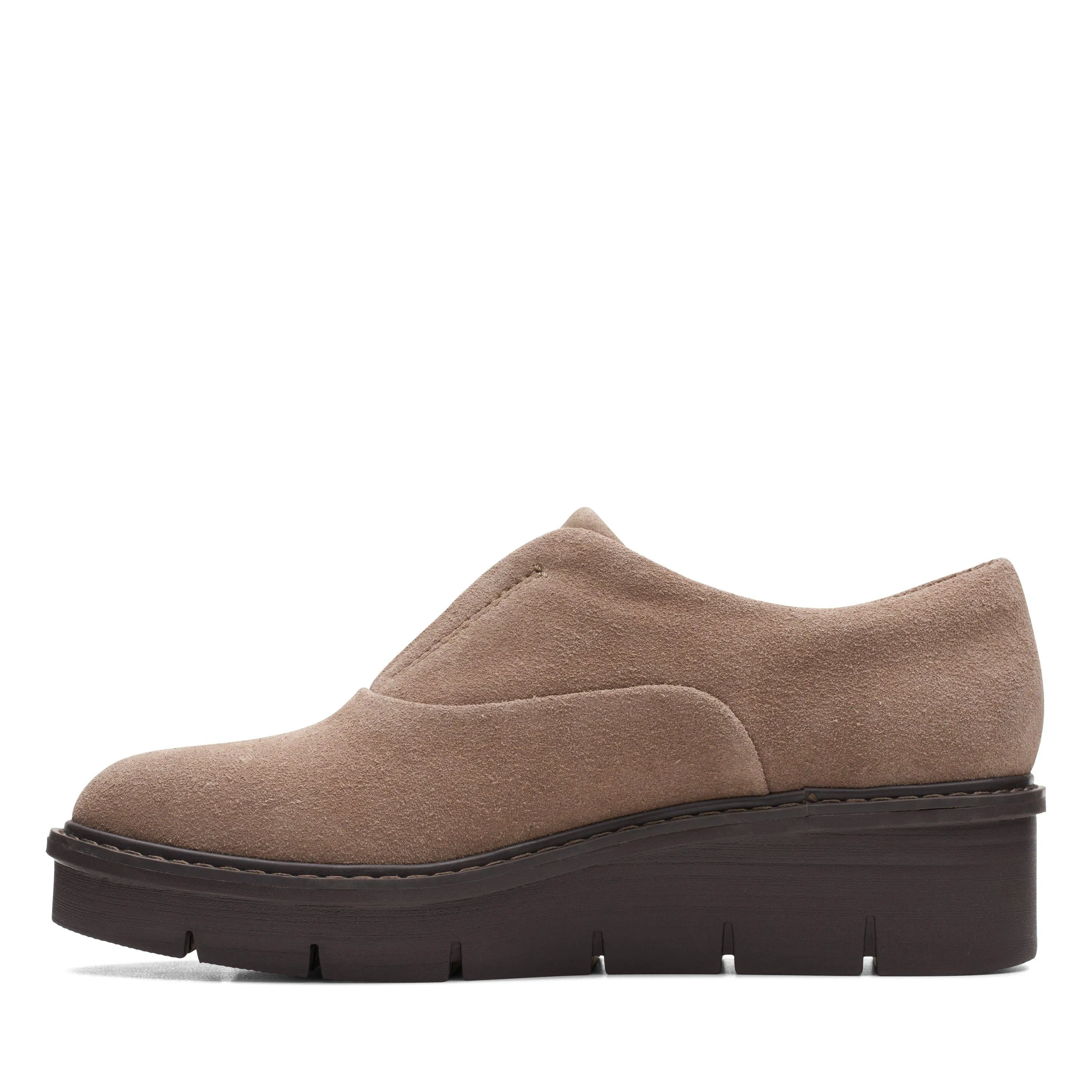 Clarks Airabell Sky in Grey Suede