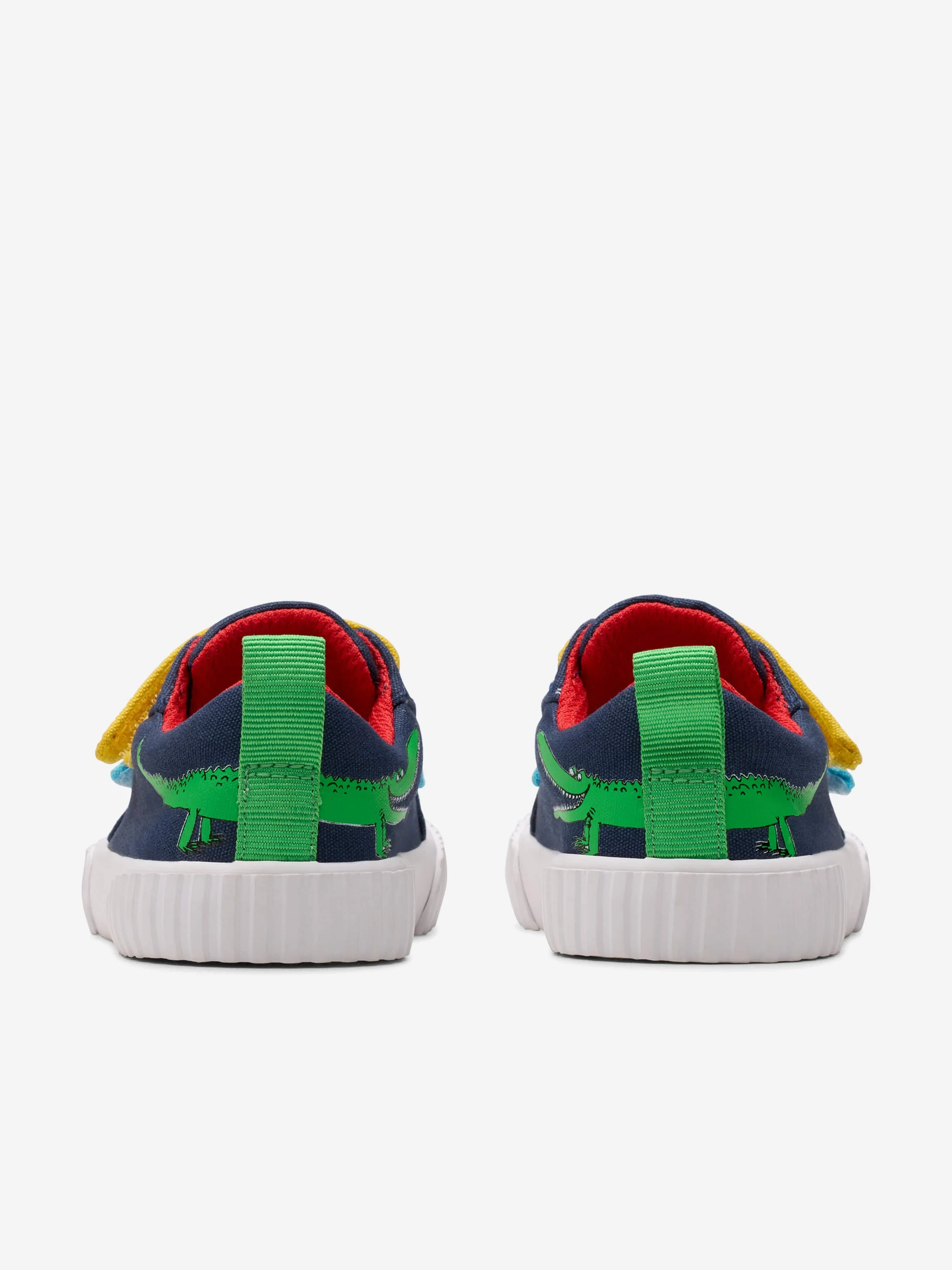 Clarks Baby Roald Dahl Foxing Ace Trainers in Navy