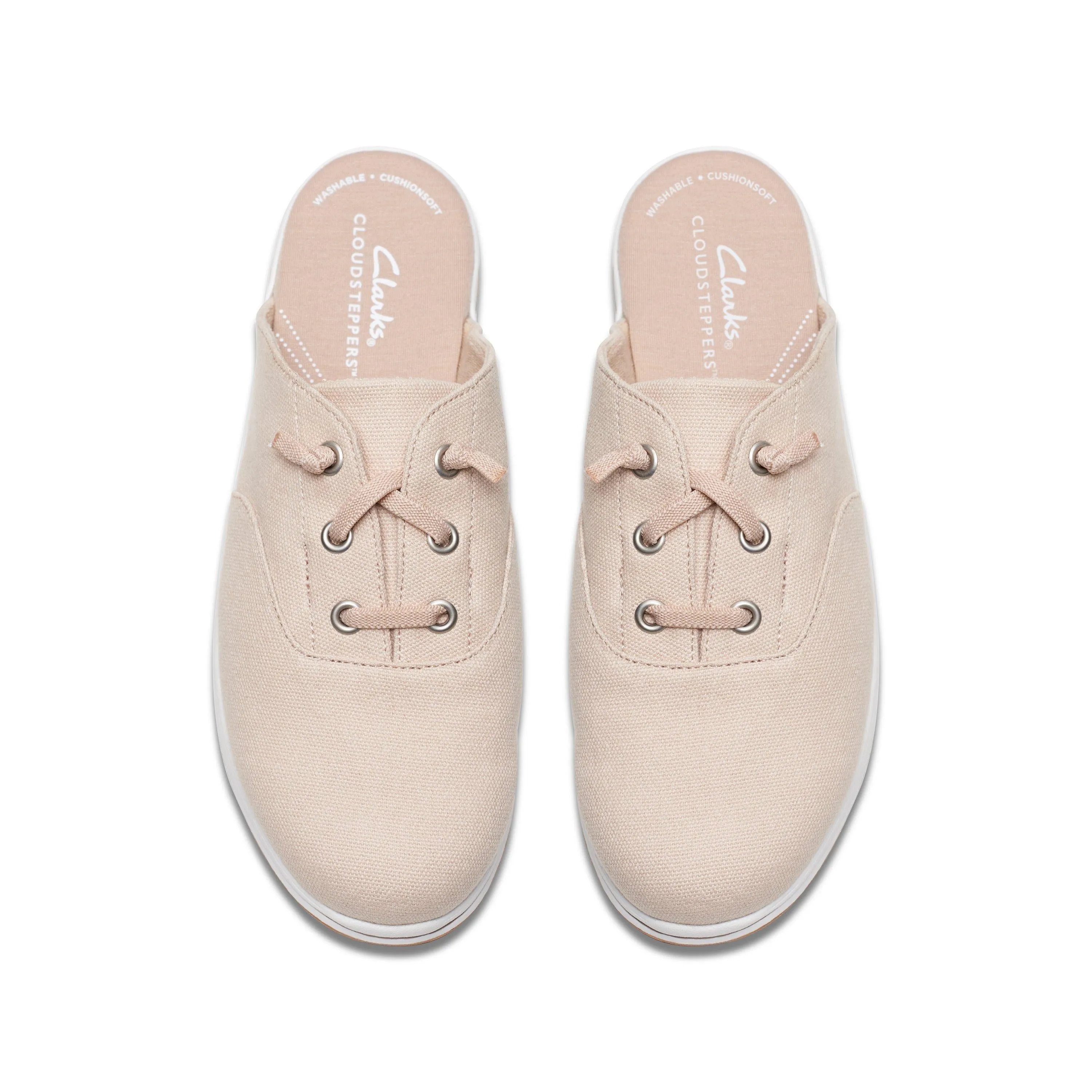 Clarks Breeze Clara in Beige Textile