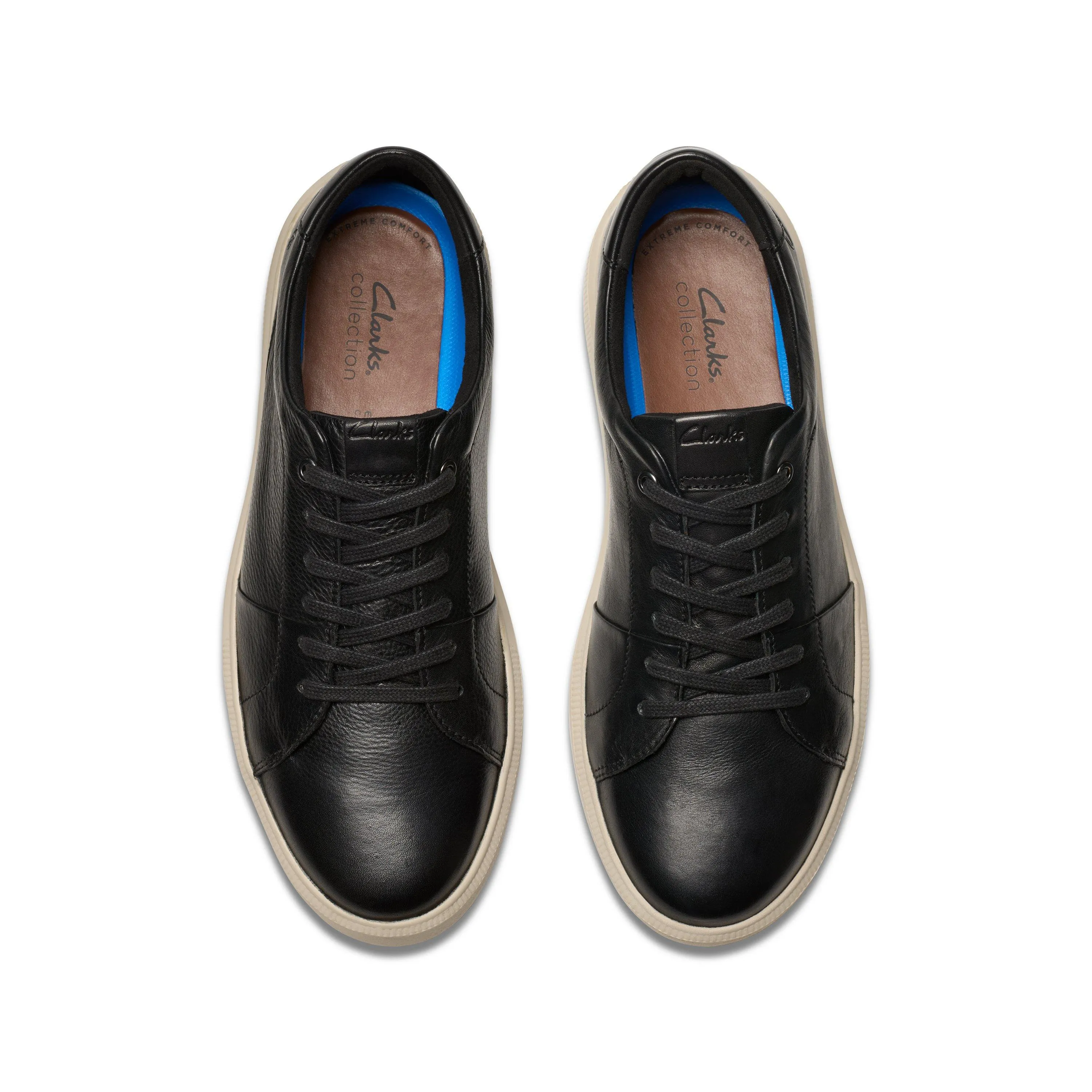 Clarks Brodin Lace in Black Leather