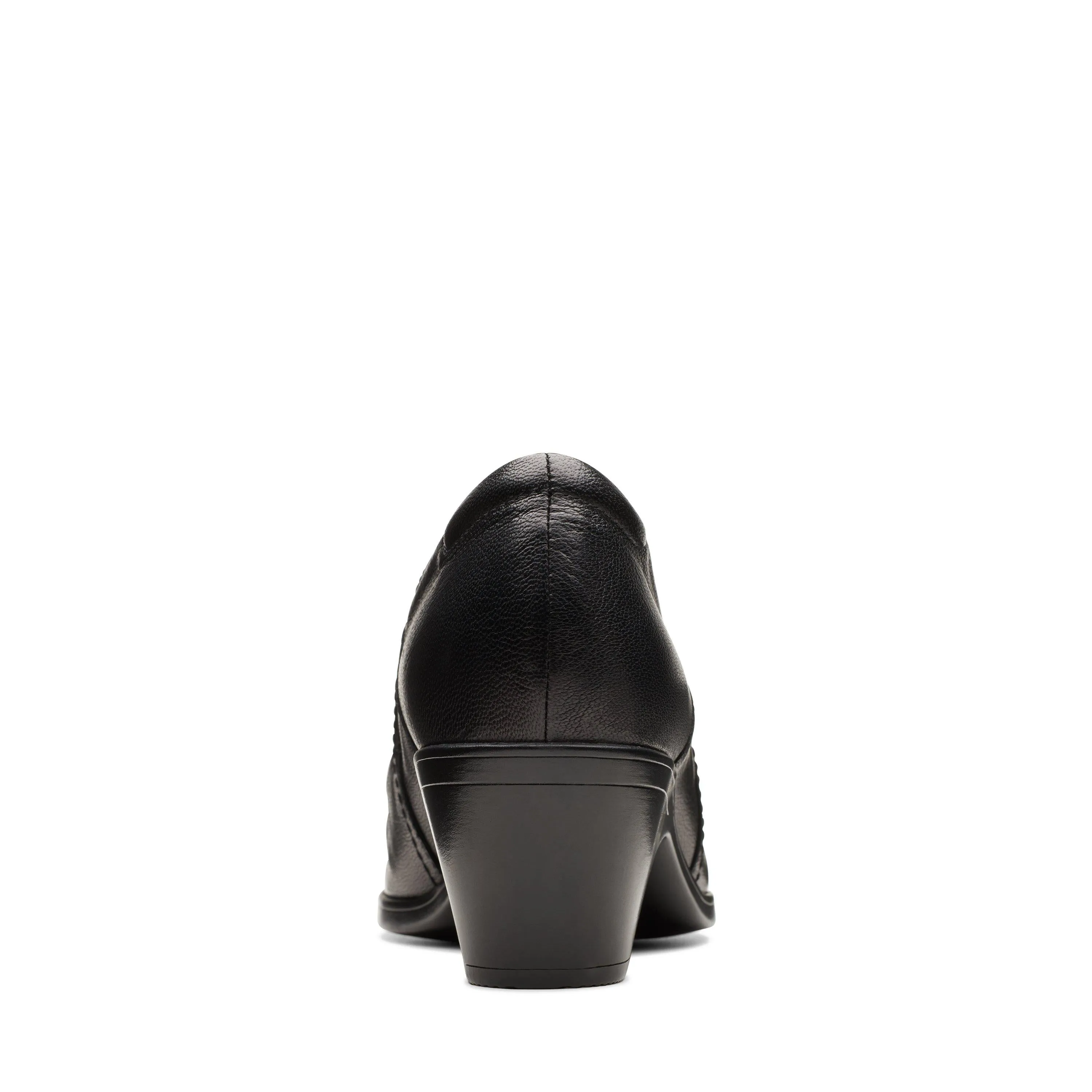 Clarks Emily2 Cove in Black Leather