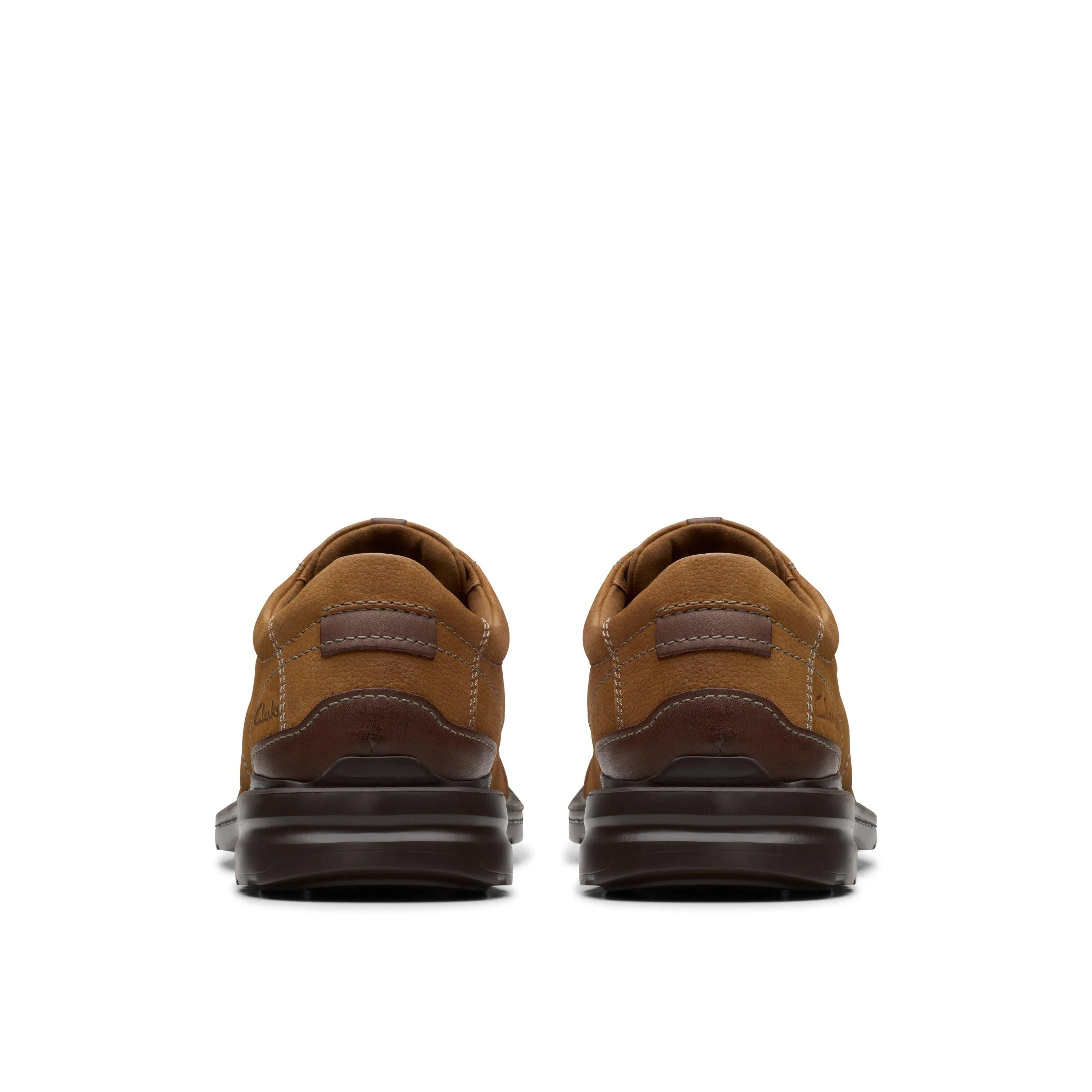Clarks Gessler Cap in Brown Oiled Nubuck