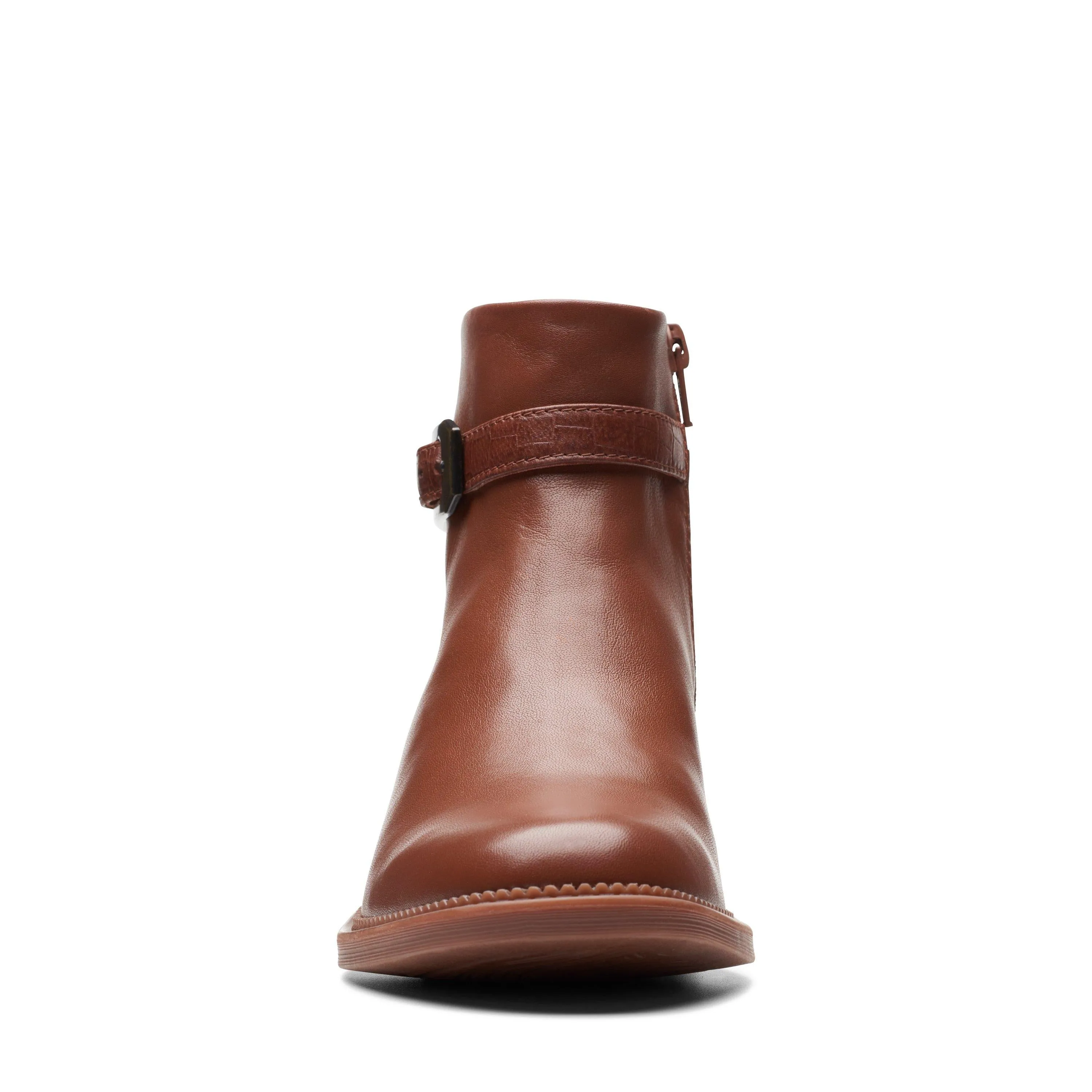 Clarks Maye Grace in Brown Leather