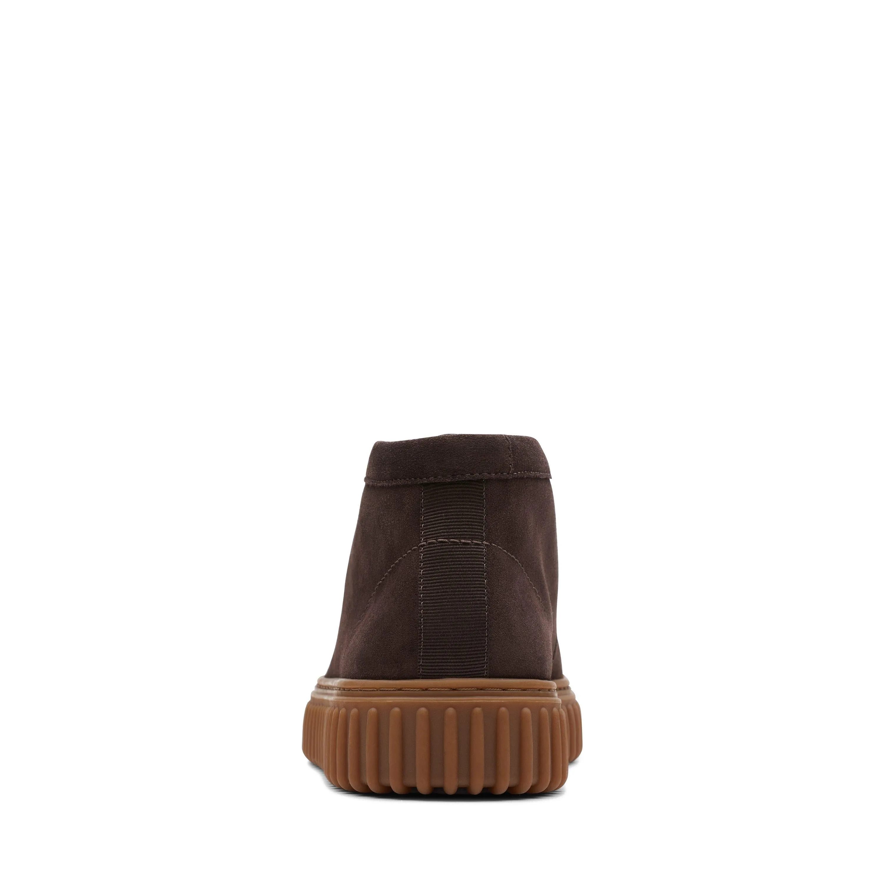 Clarks Torhill Hi in Brown Suede