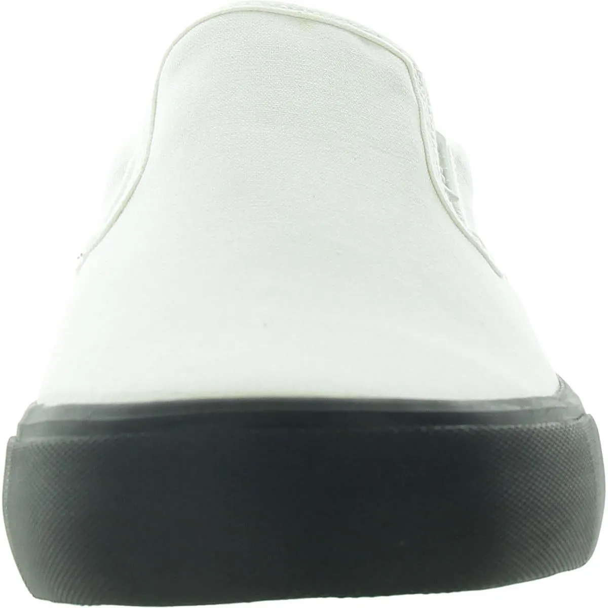 Clipper Womens Laceless Canvas Slip-On Sneakers