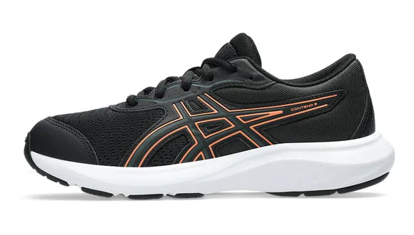 Contend 9 GS | Black/Saxon Green Asics Shoes