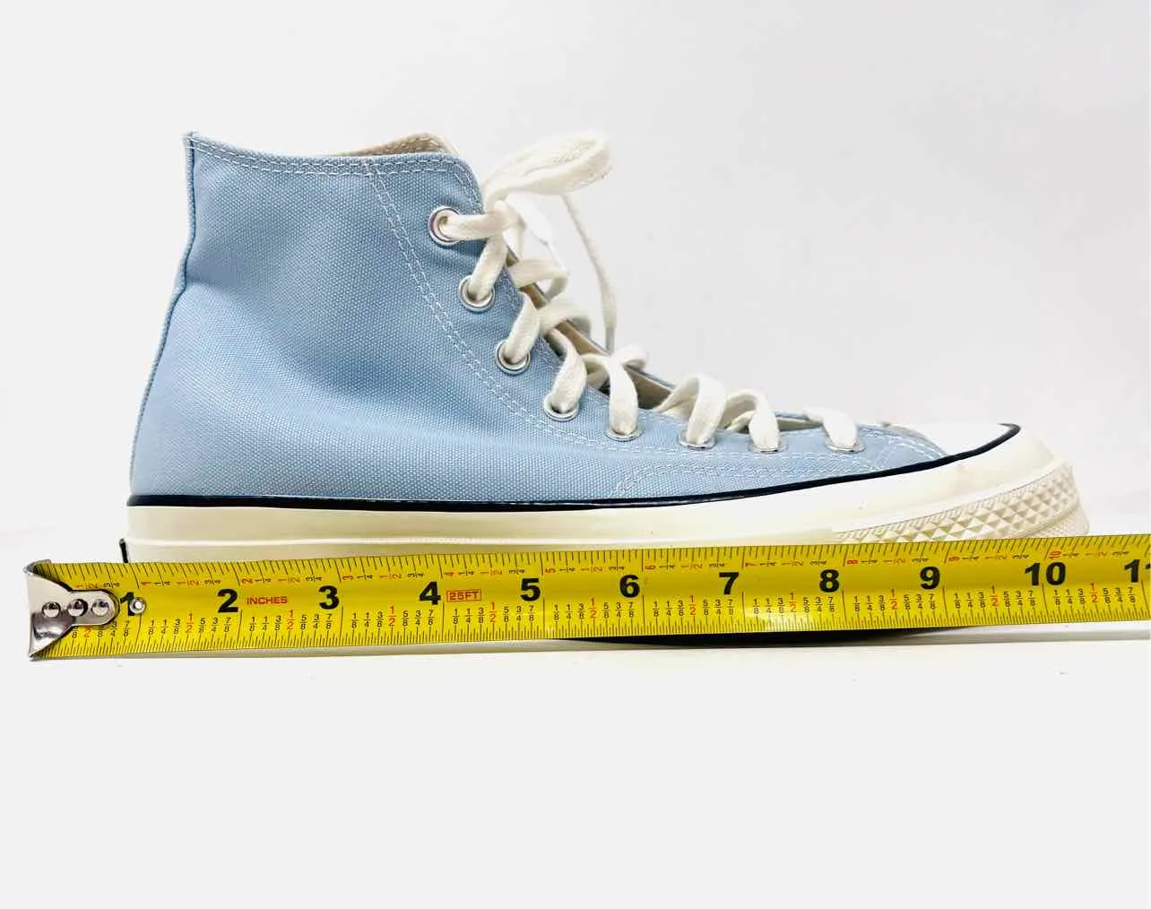 Converse Size 10 Lt Blue/Cream Shoes Sneakers