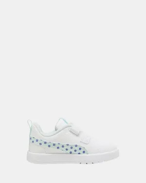 Courtflex V3 Dotty V Inf White/Blue