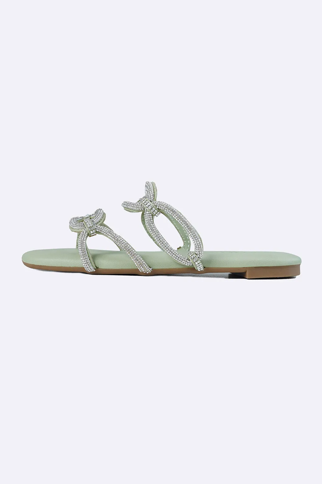 CRYSTAL CHAIN SLIDES