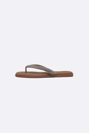 CRYSTAL FLIP FLOPS