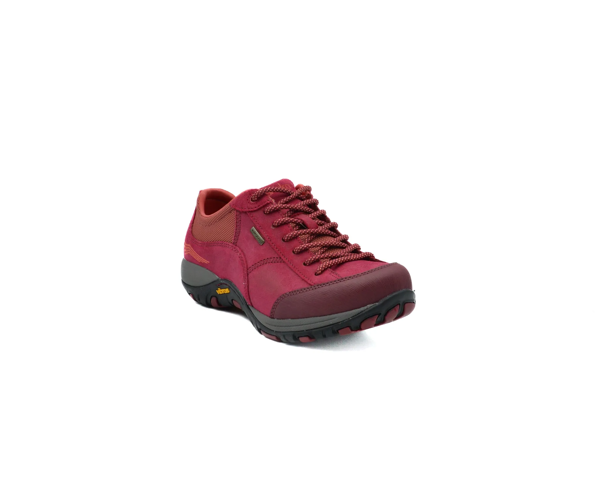 Dansko Paisley Red Burnished Suede