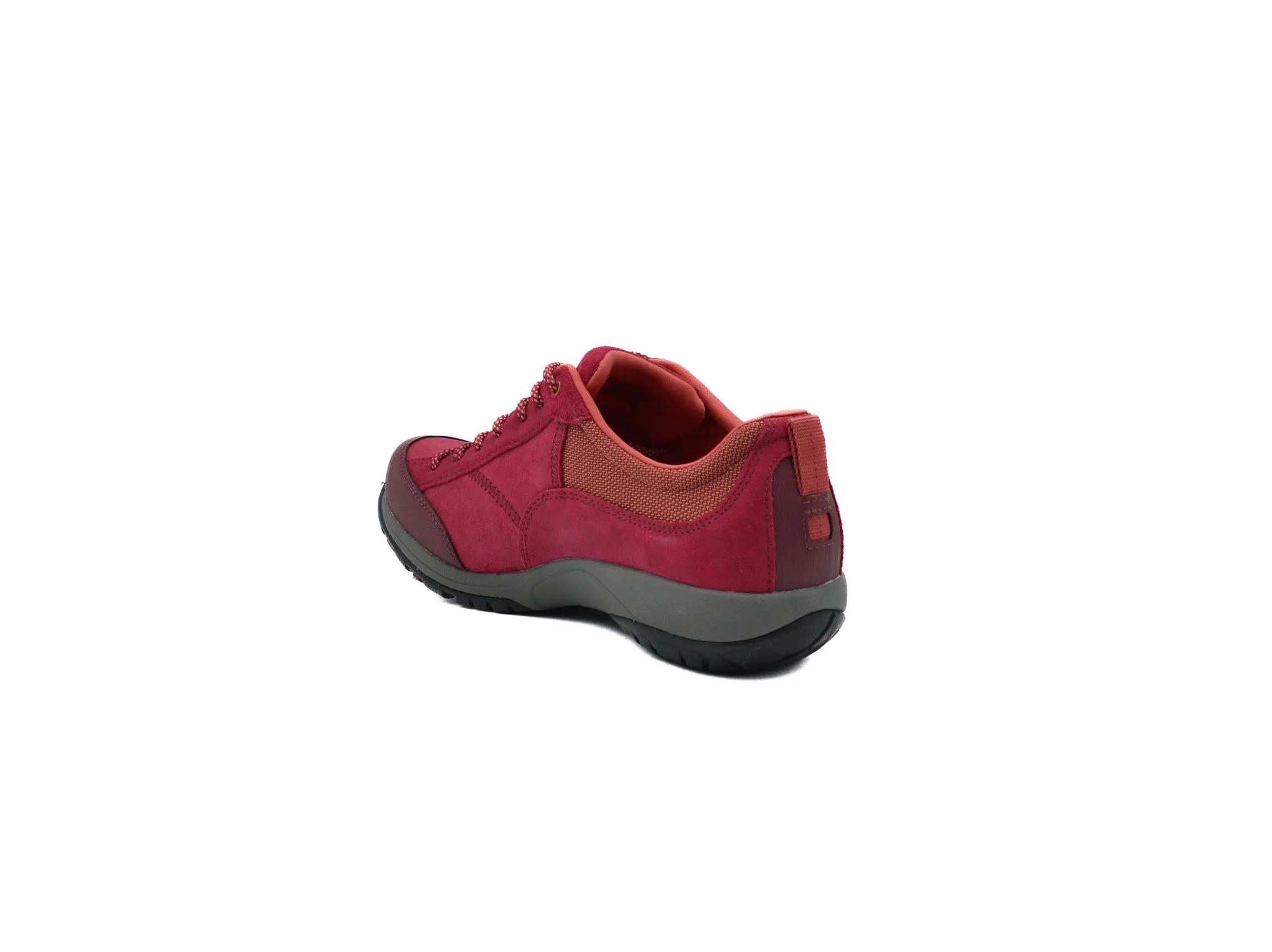 Dansko Paisley Red Burnished Suede