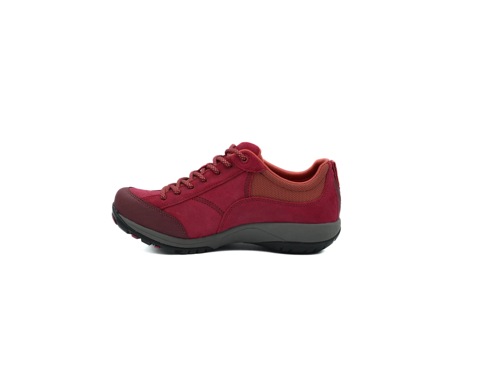 Dansko Paisley Red Burnished Suede
