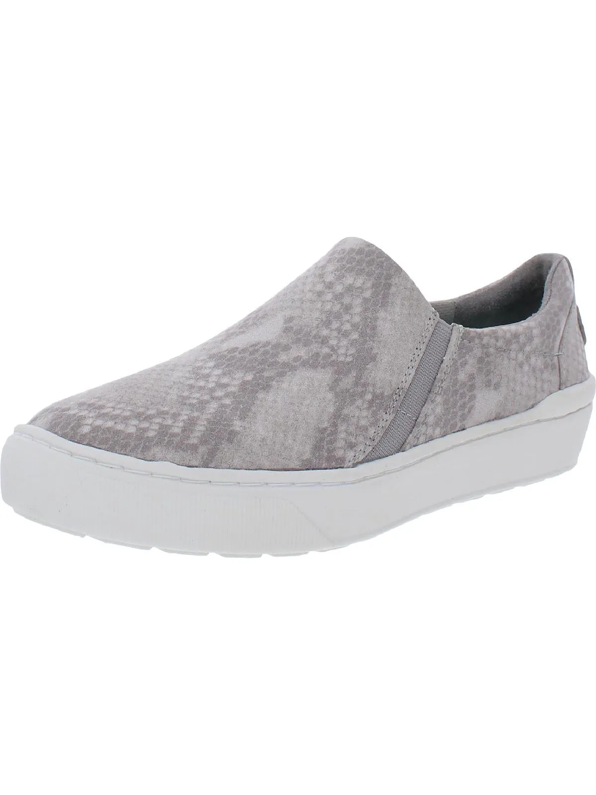 Do It Right Womens Faux Suede Lifestyle Slip-On Sneakers
