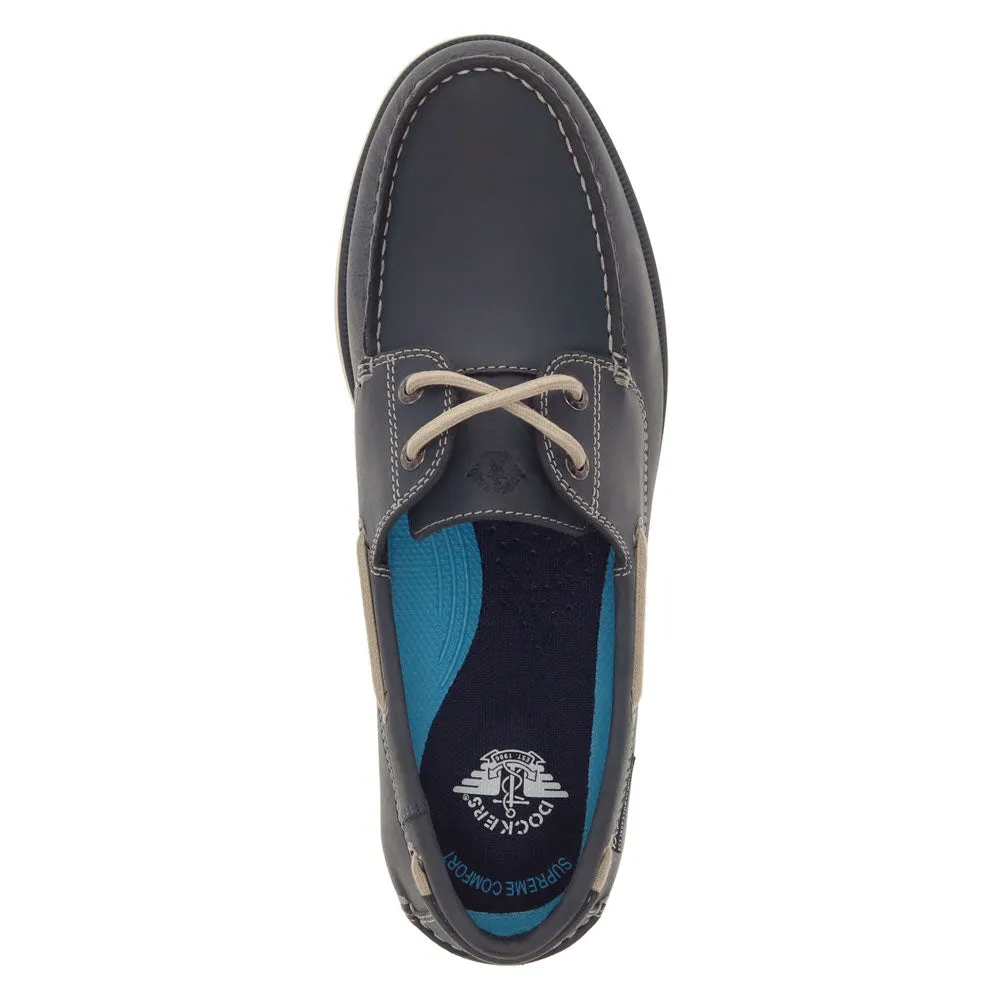 Dockers Mens Dennison Genuine Leather Dress Casual Boat Shoe