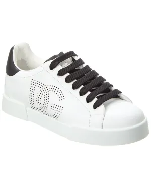 Dolce & Gabbana Portofino Leather Sneaker