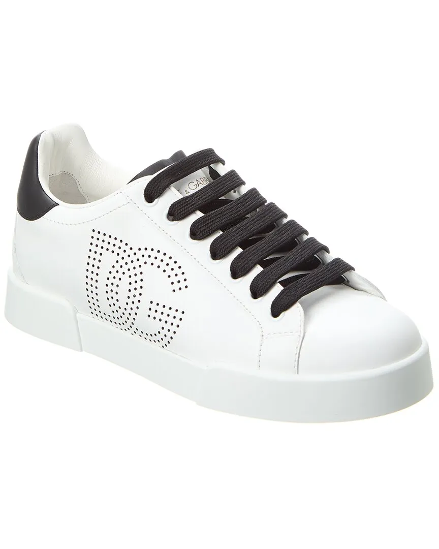 Dolce & Gabbana Portofino Leather Sneaker