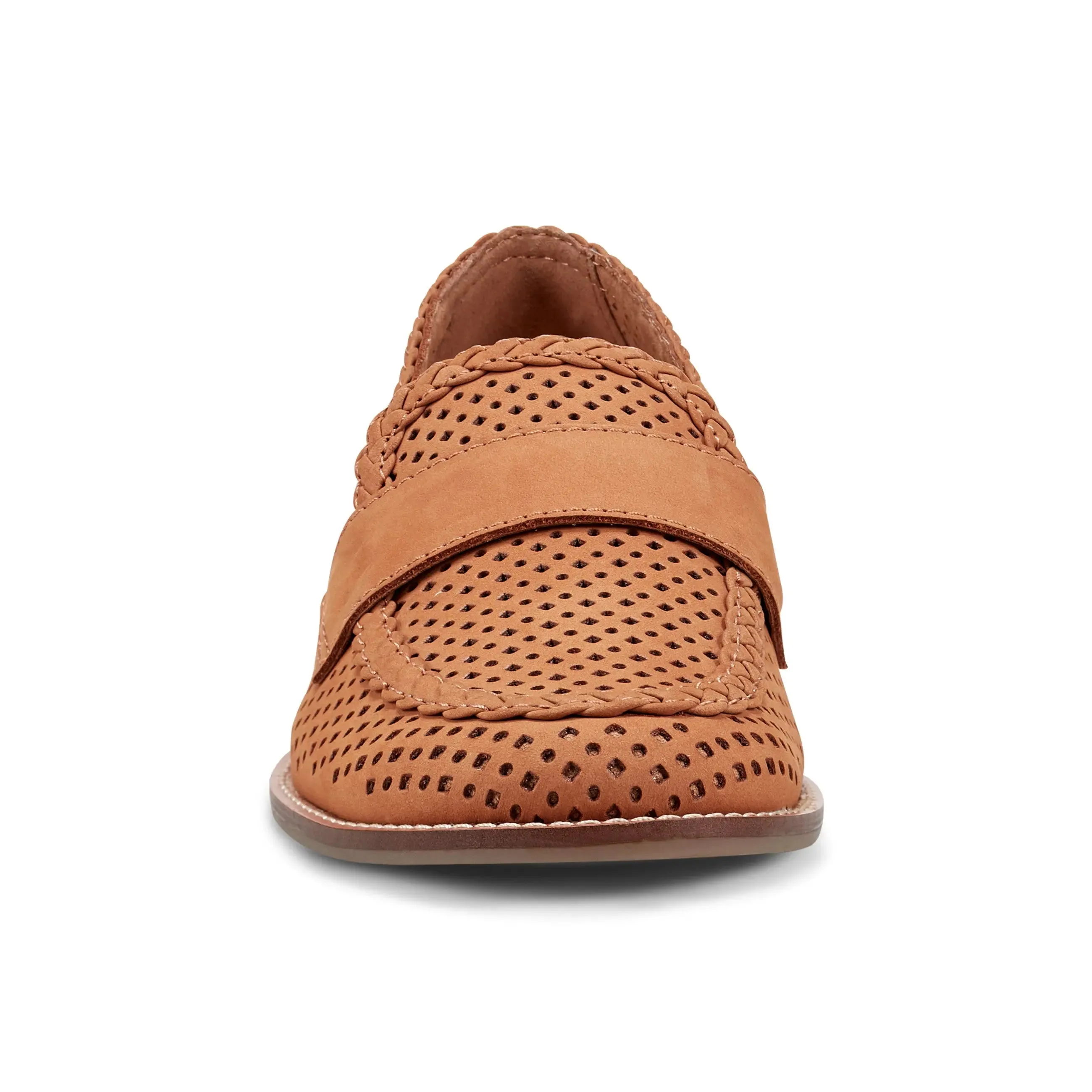 Evvie Casual Slip-On Perforated Loafers