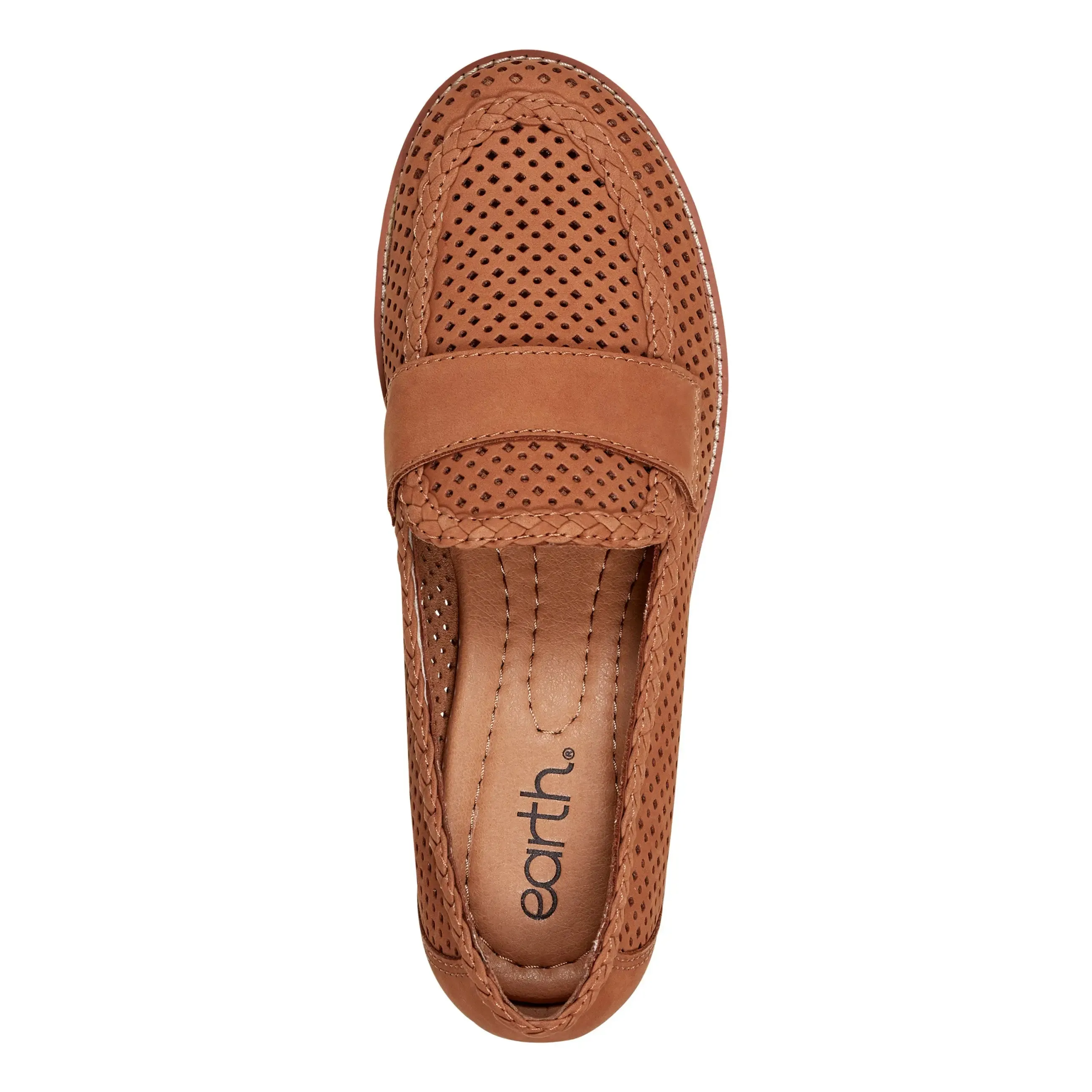 Evvie Casual Slip-On Perforated Loafers